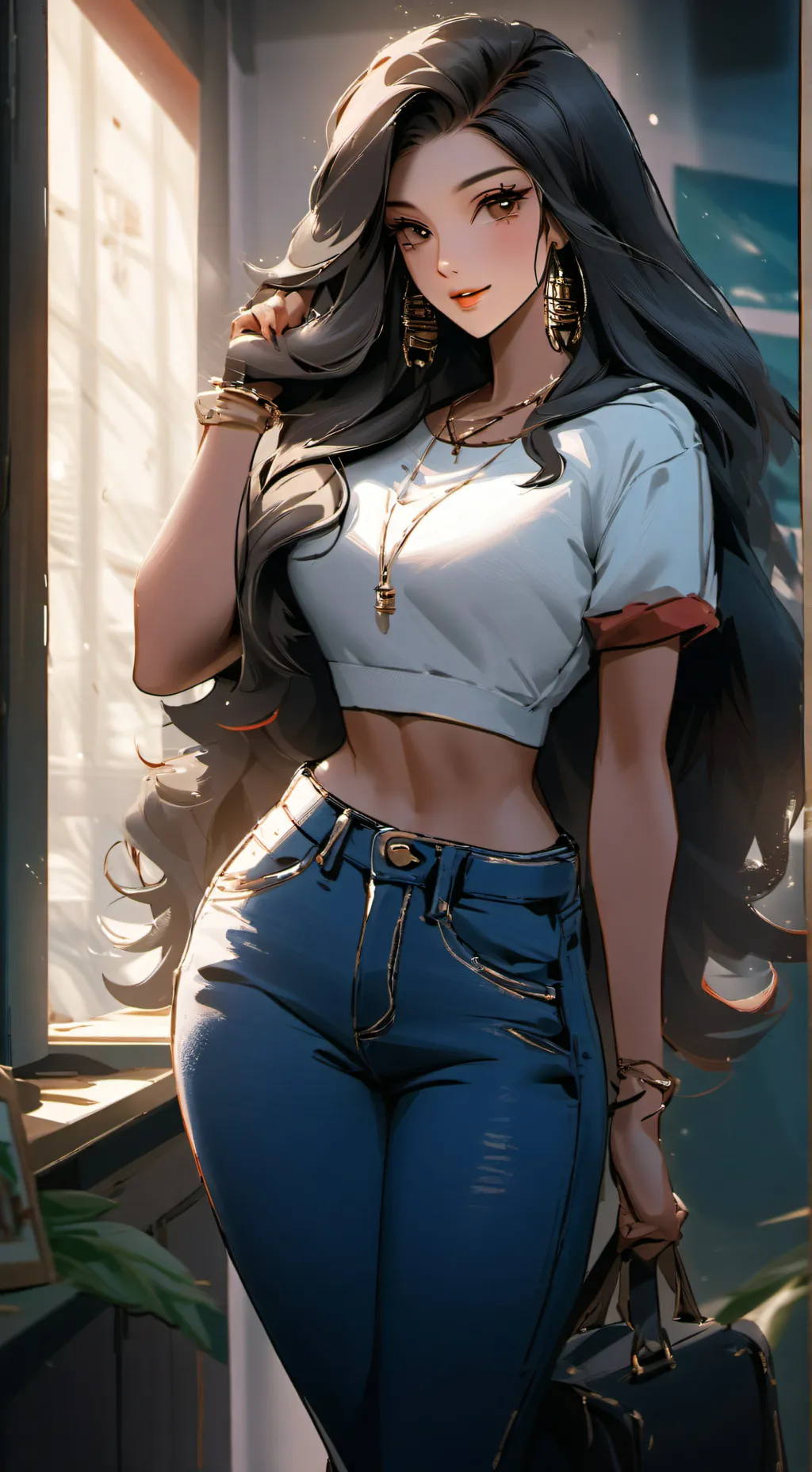 ai character: Nova background