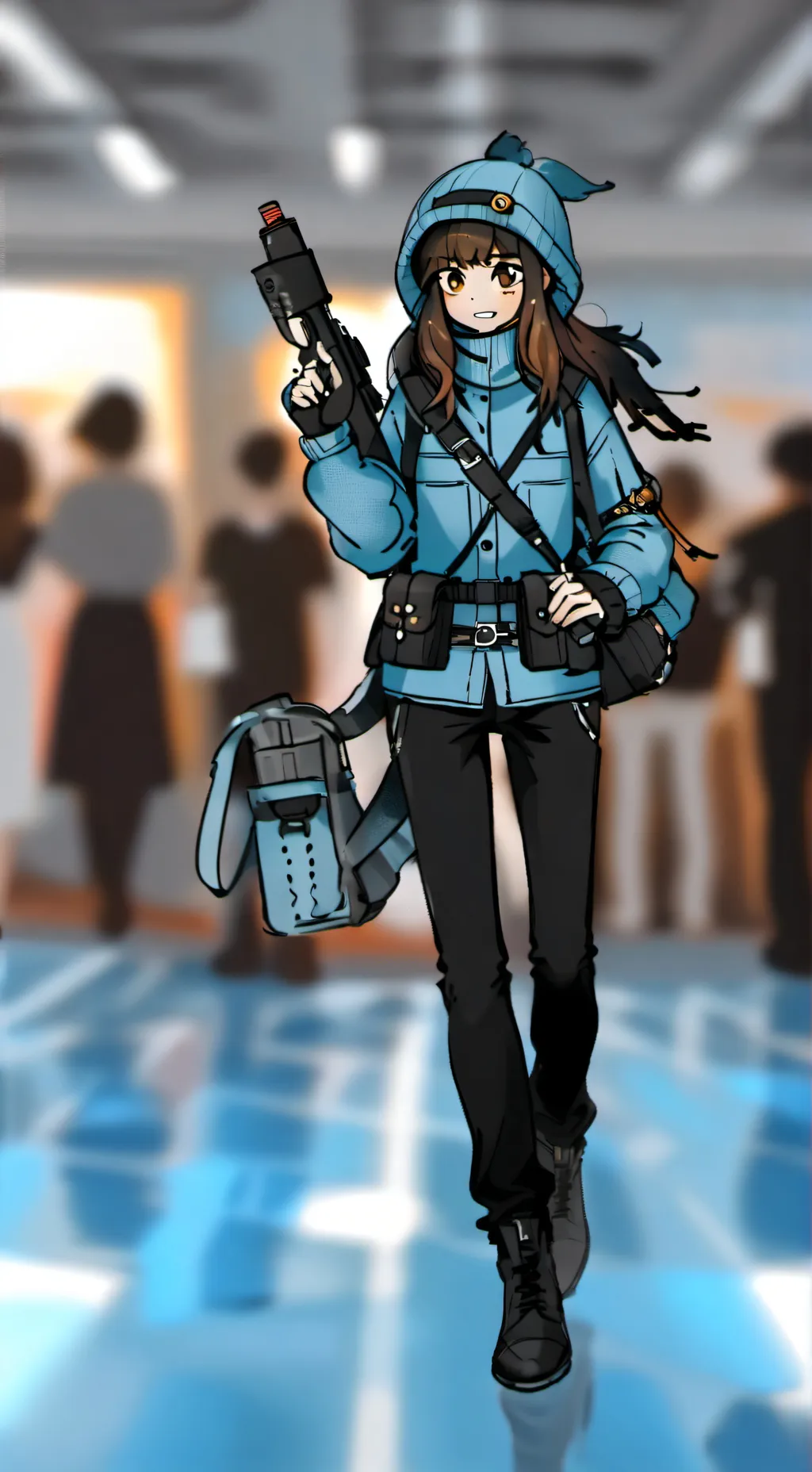 ai character: mha xd background