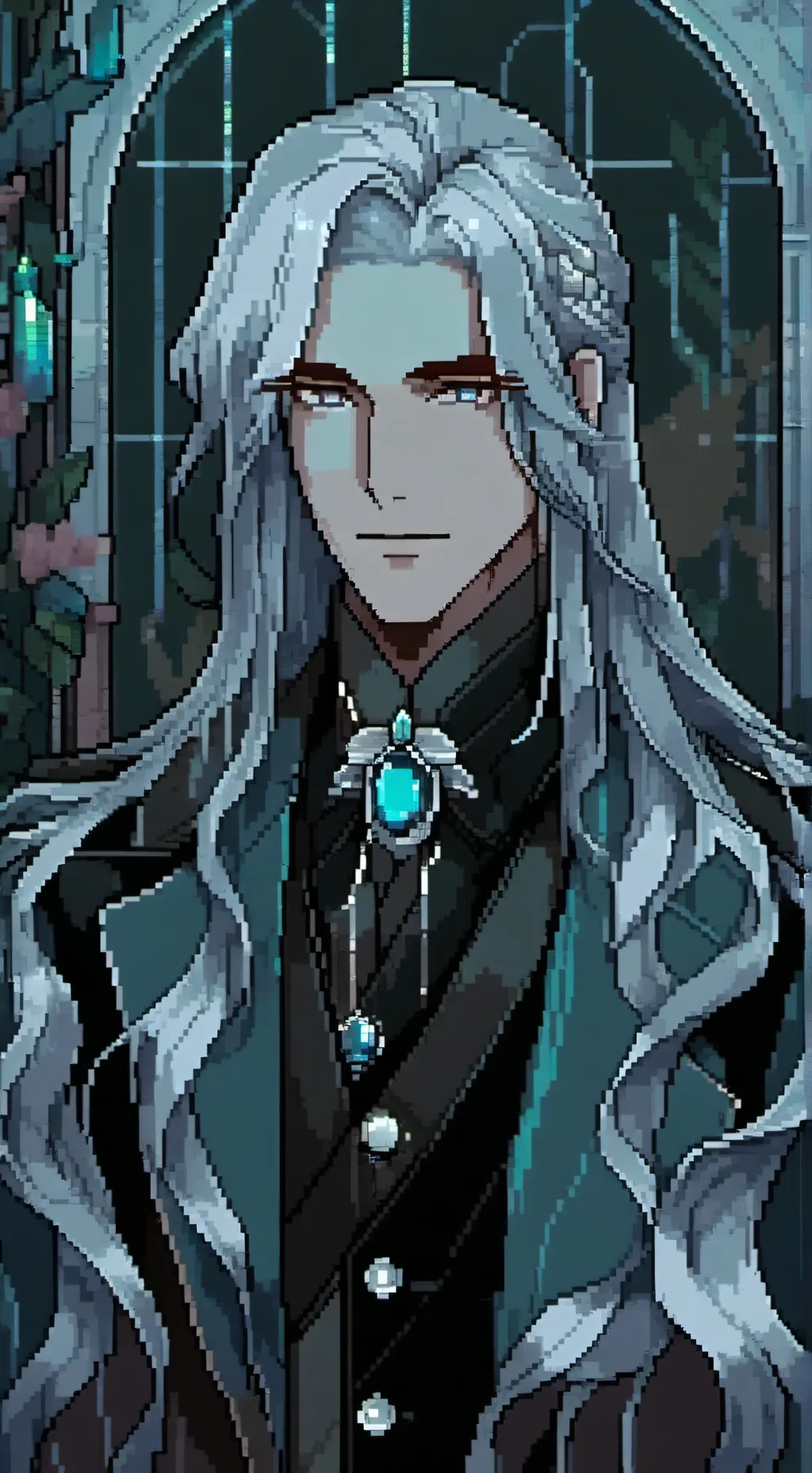 ai character: The Light background