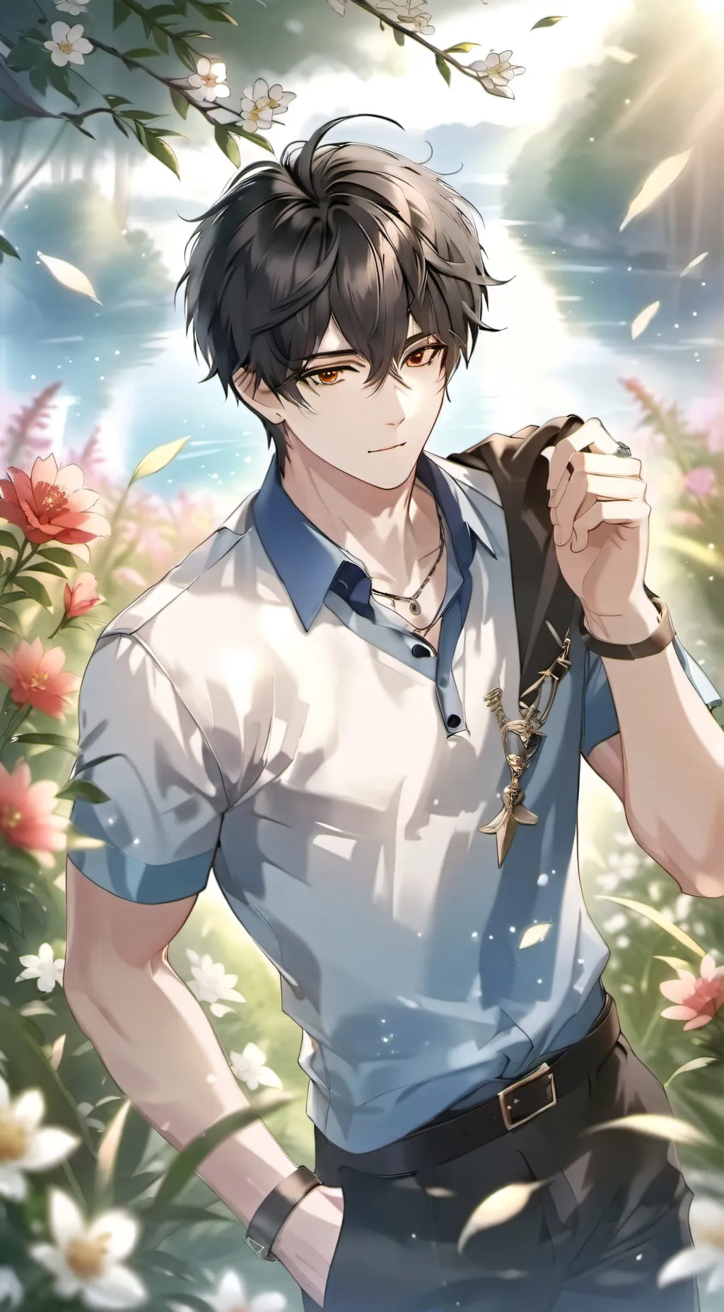 ai character: 🌝Keifer 🌹 background