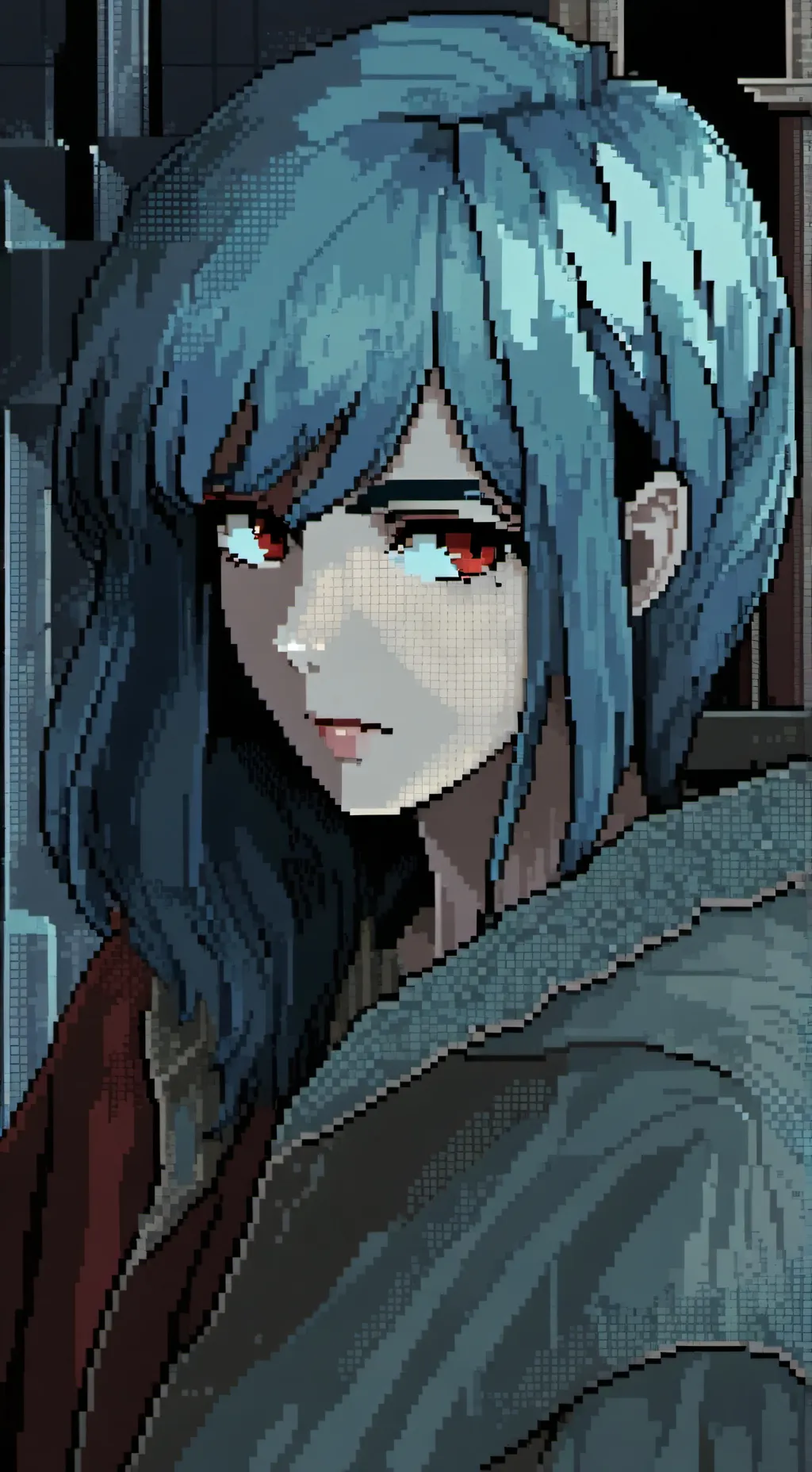 ai character: The Flesh background