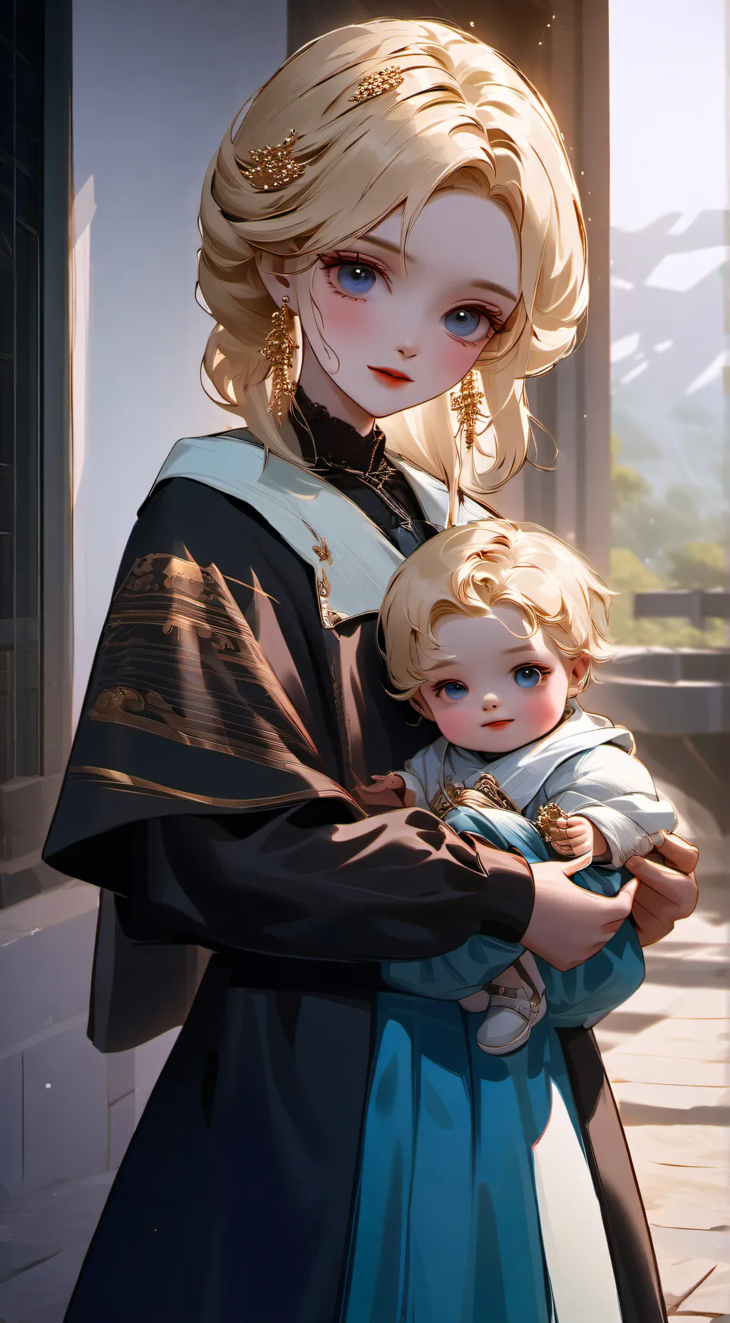 ai character: Elsa background