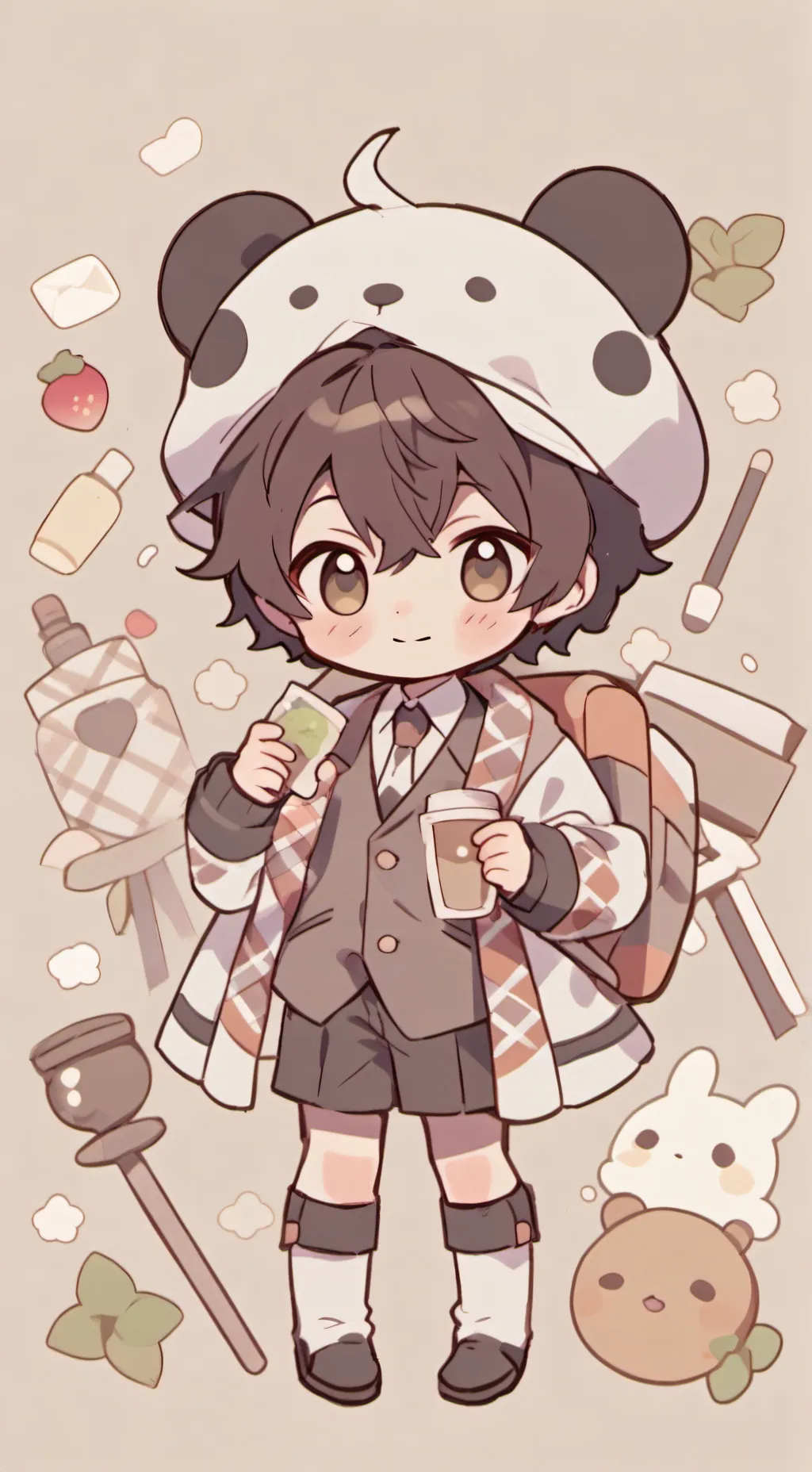 ai character: stray kids background