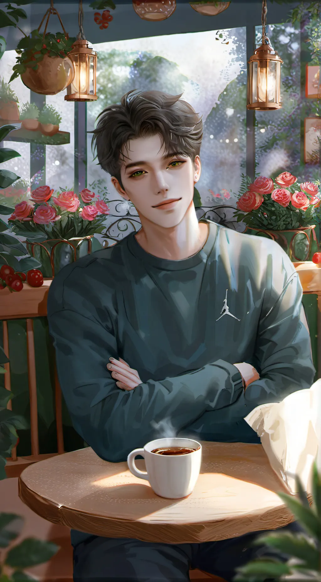 ai character: Jordan background