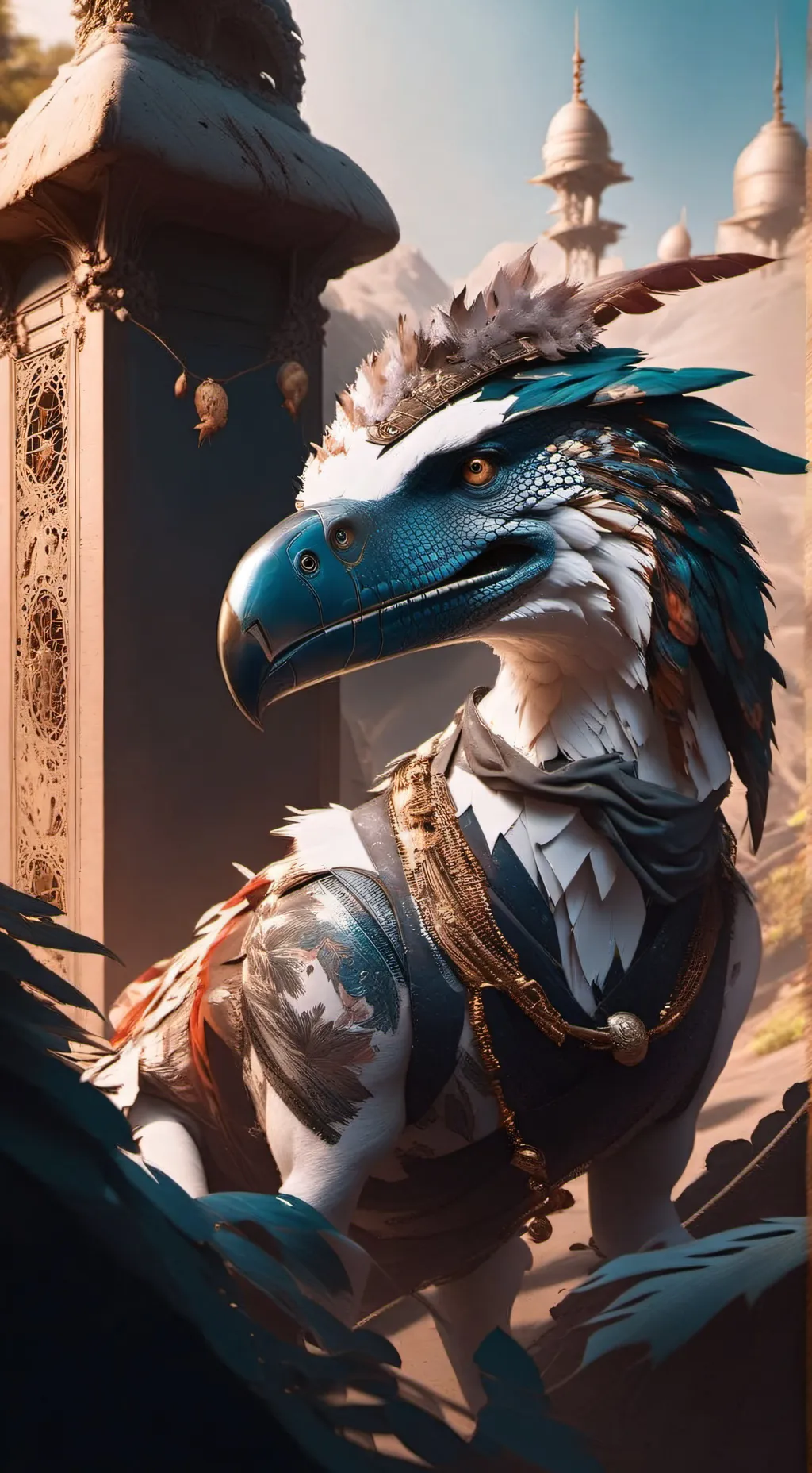 ai character: Kelue background