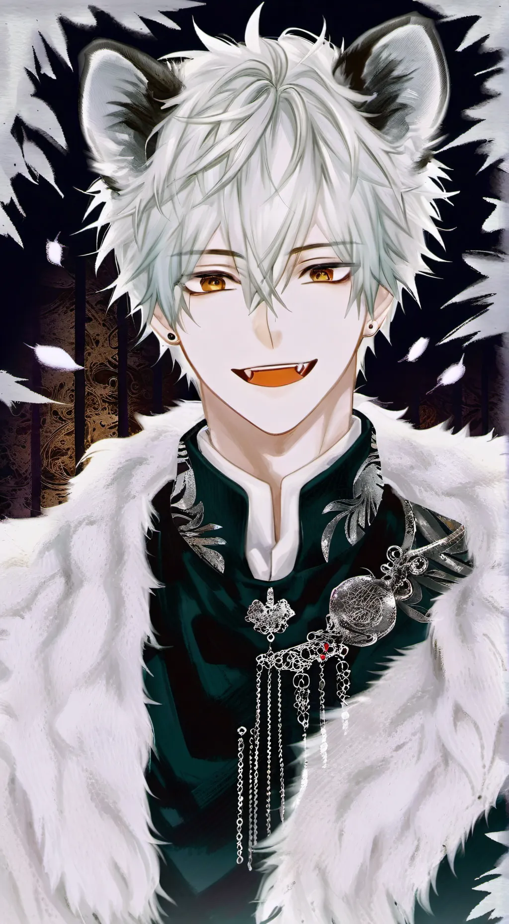 ai character: Spot the Hyena Spirit background