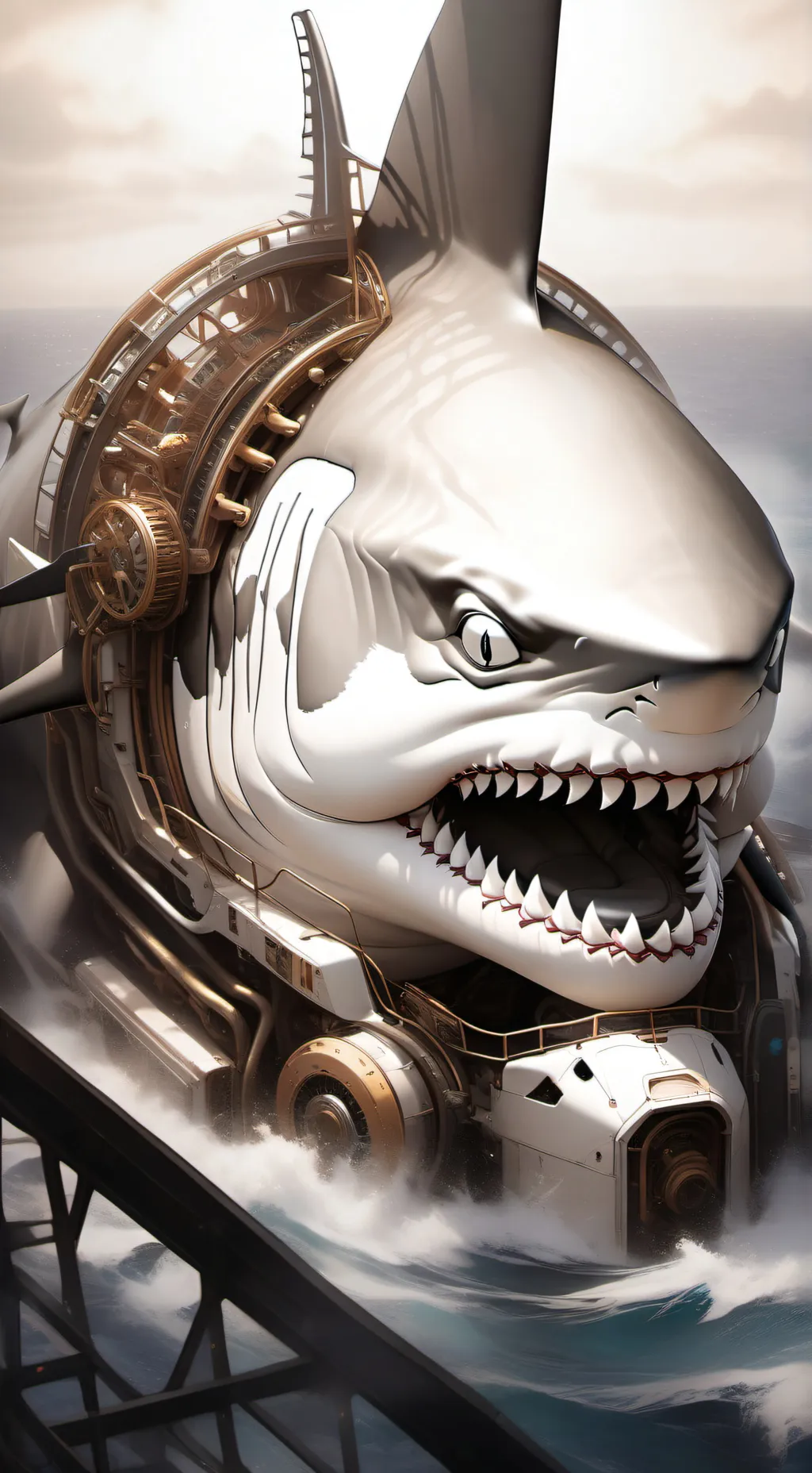 ai character: Shark-51 background
