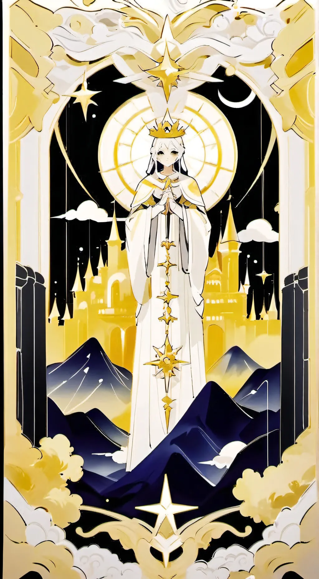 ai character: noche ne kny  background