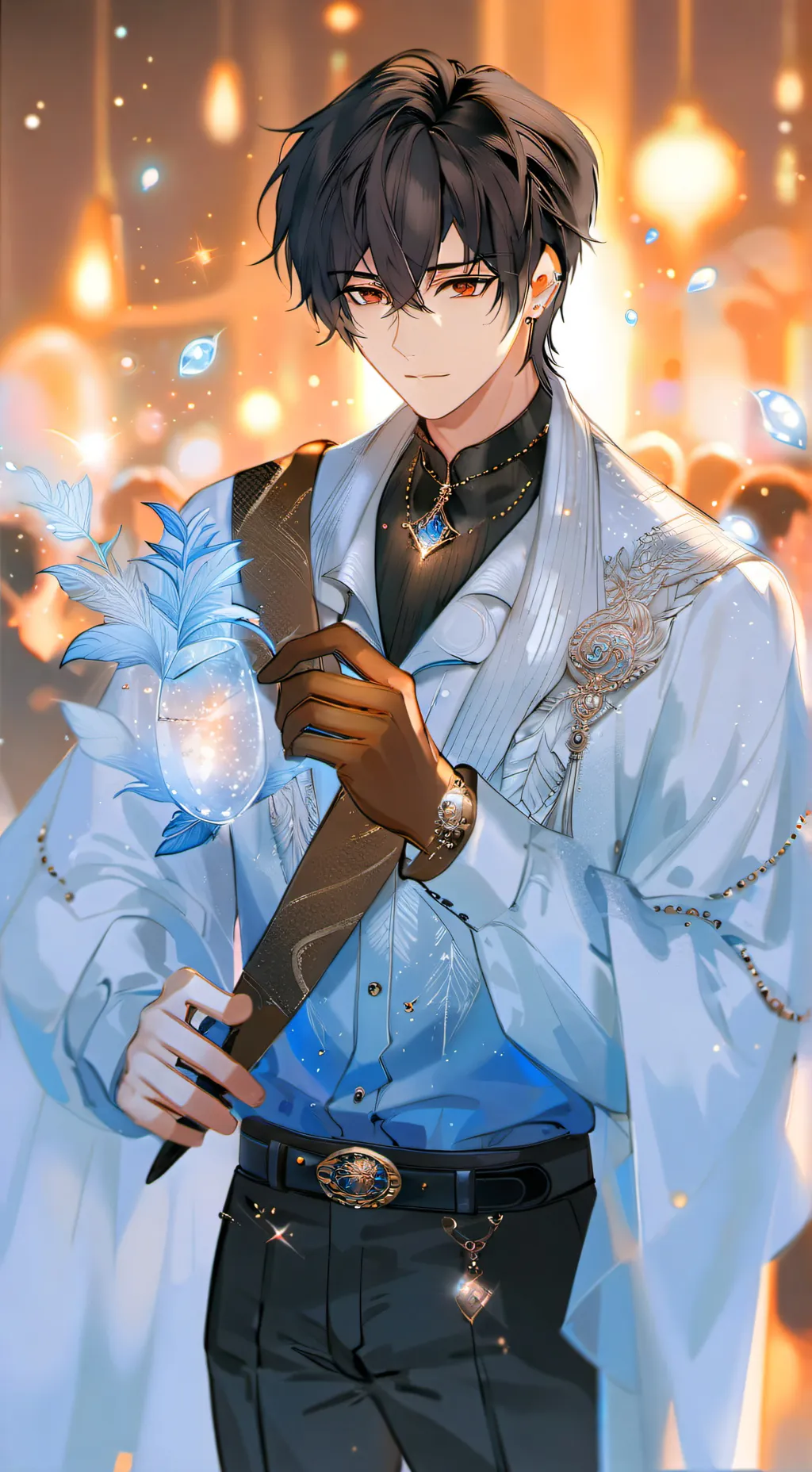 ai character:  🌸Ji-hun💕 background