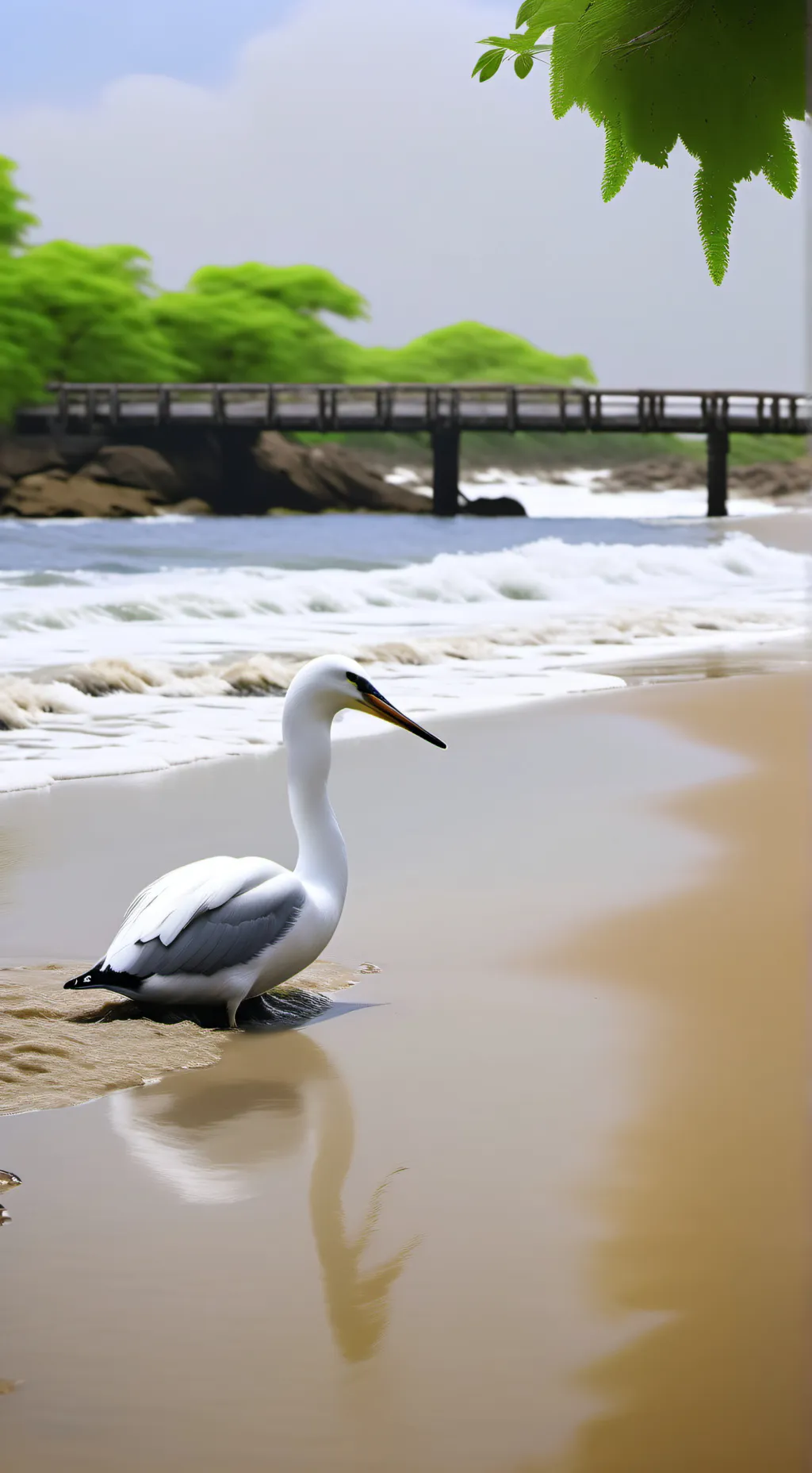 ai character: Chilling background