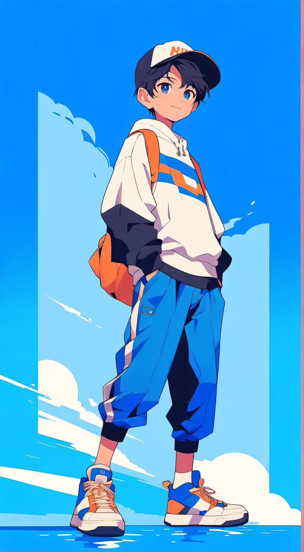 ai character: Dominic osea yo background