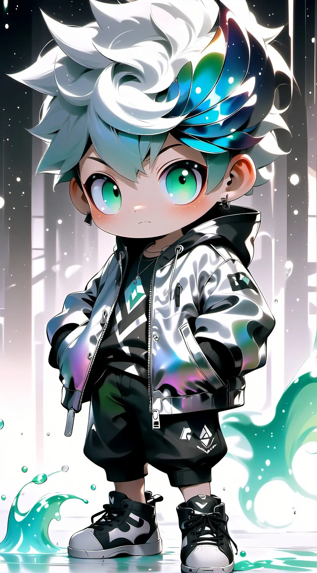 ai character: test background