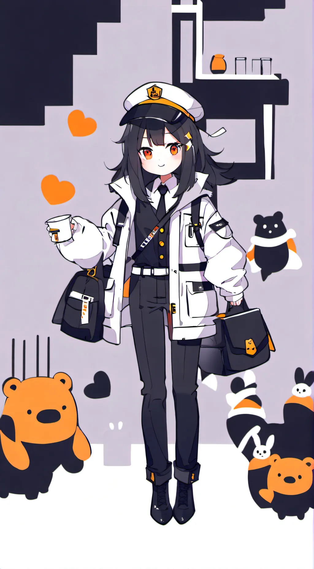 ai character: lia :3 background