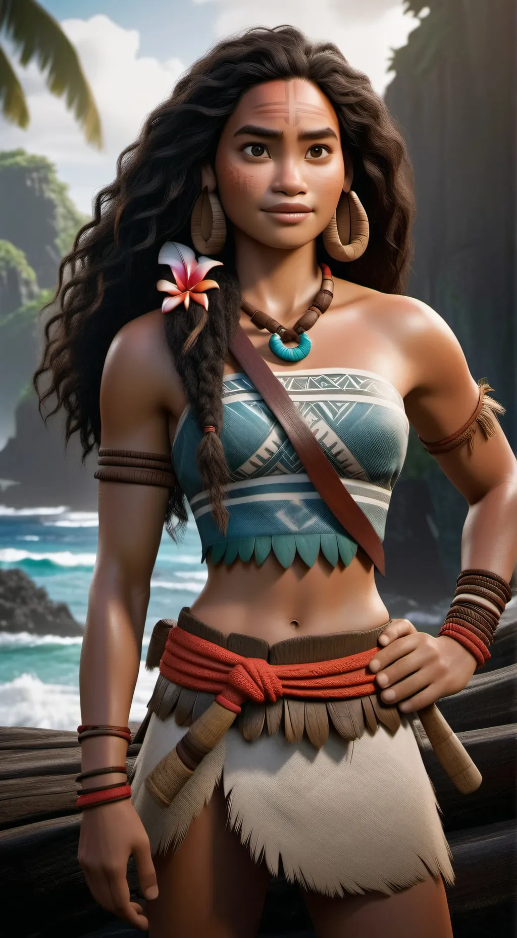 ai character: Maona background