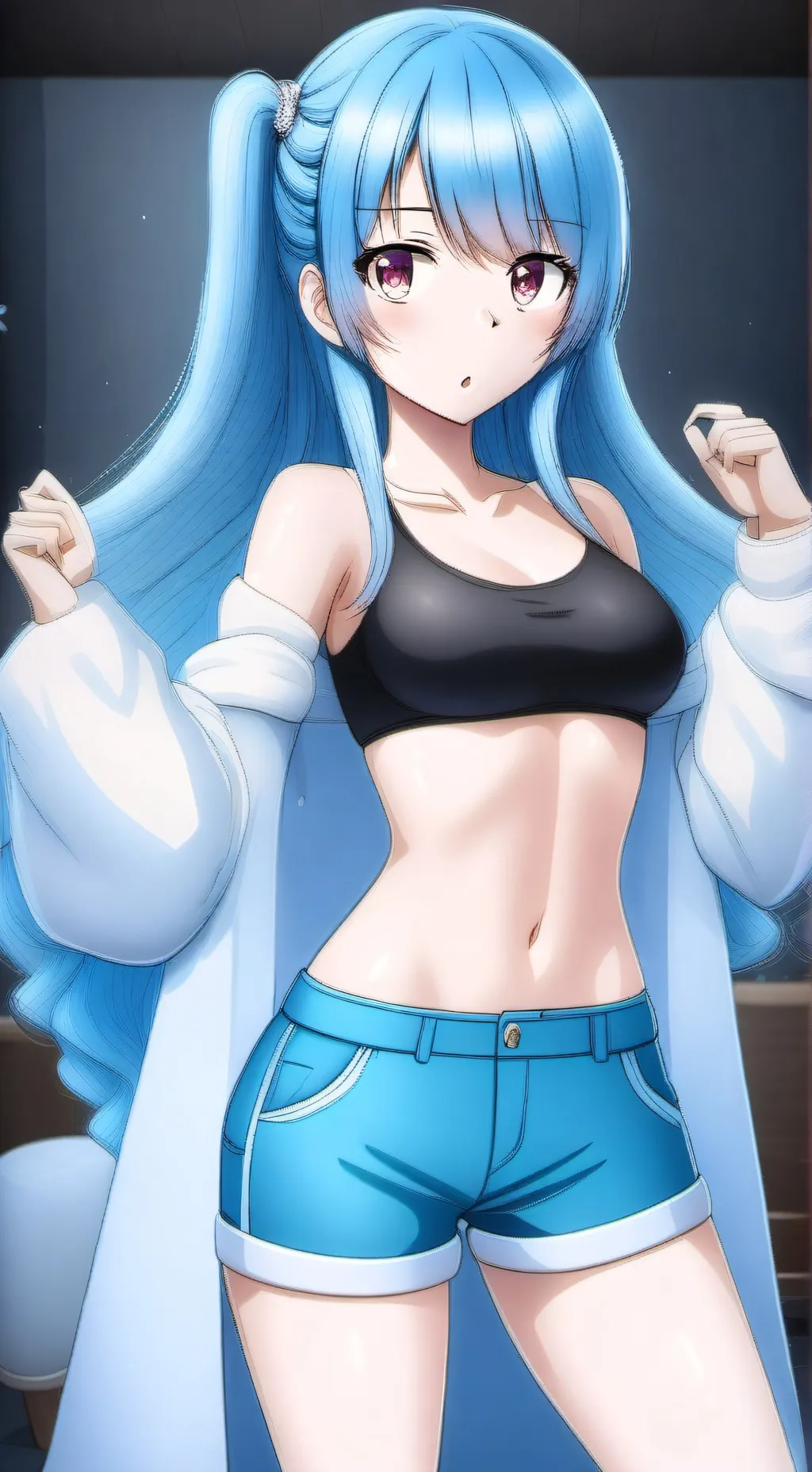 ai character: Lilou  background