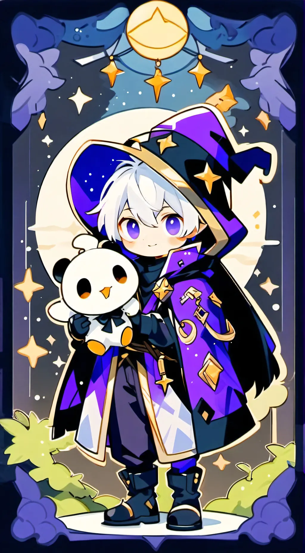 ai character: lil' friend background