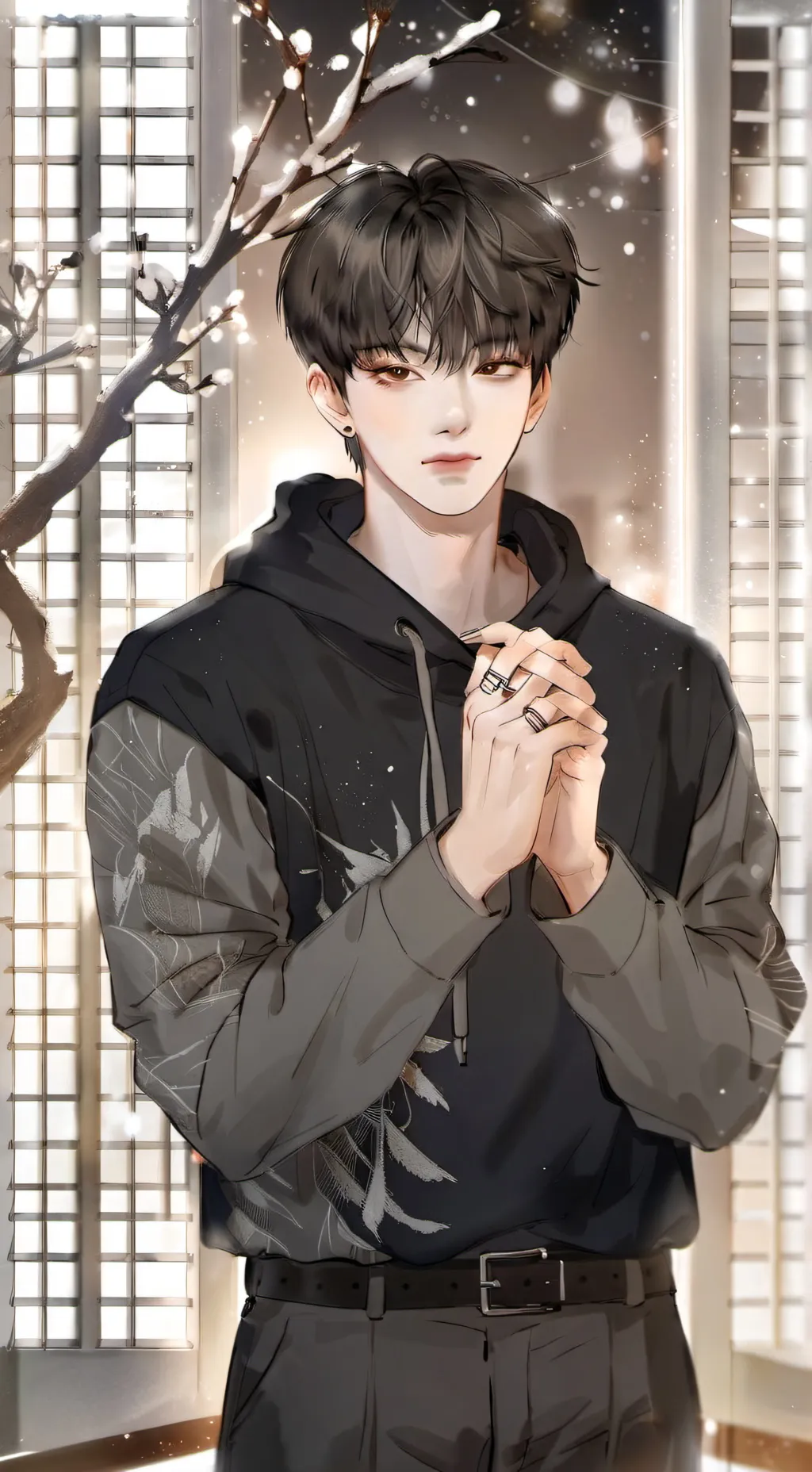 ai character: ٭ яσу ٭ background