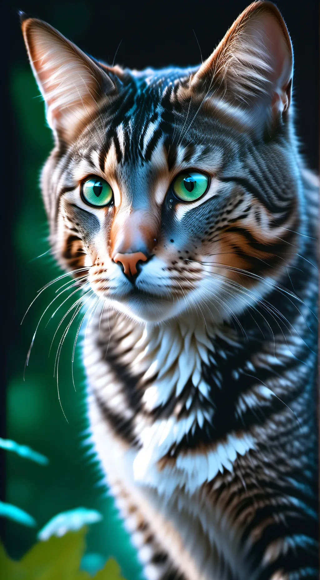 ai character: cat background