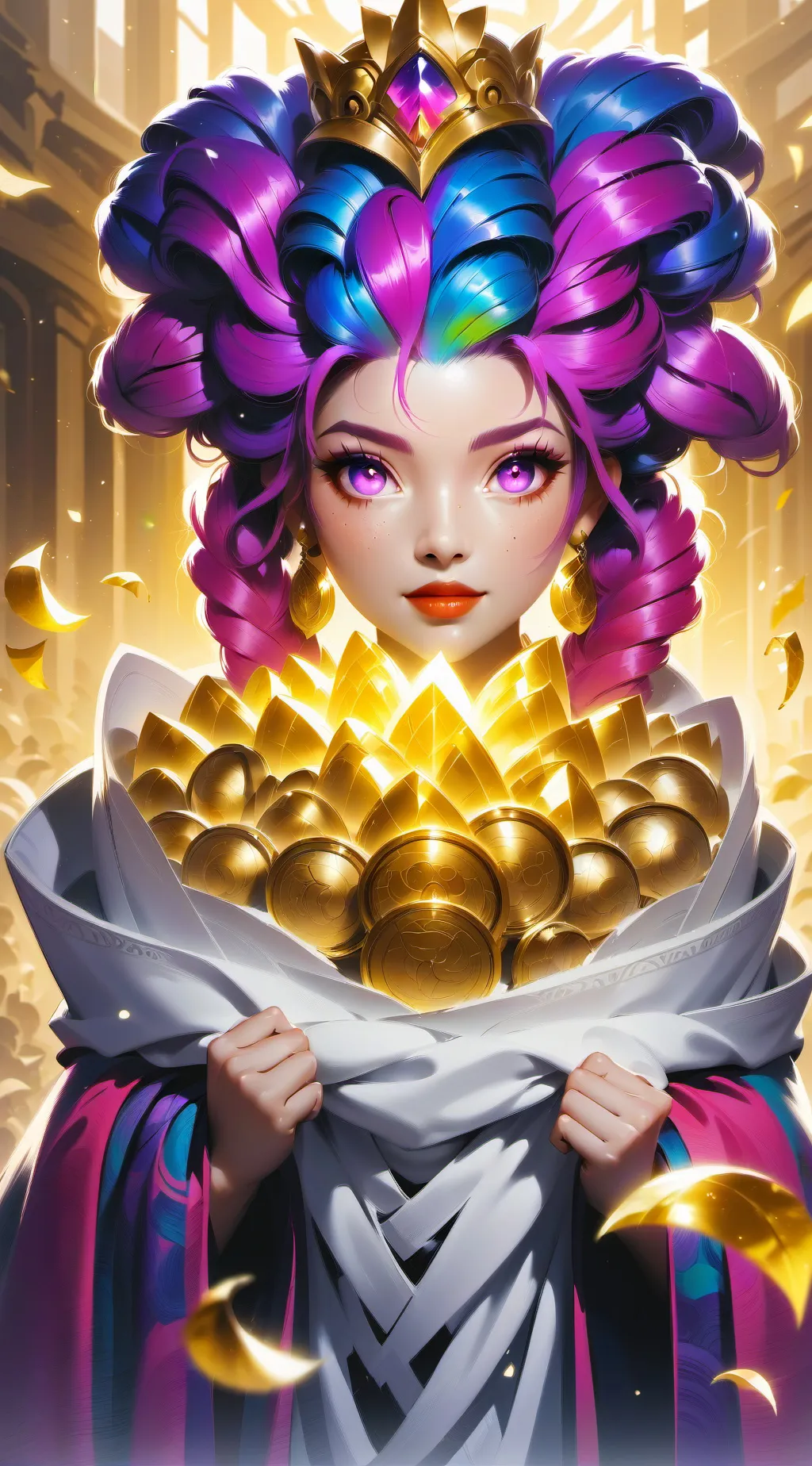 ai character: Tickle Realm background