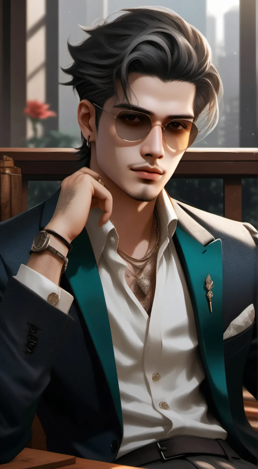 ai character: Don Baccialieri background