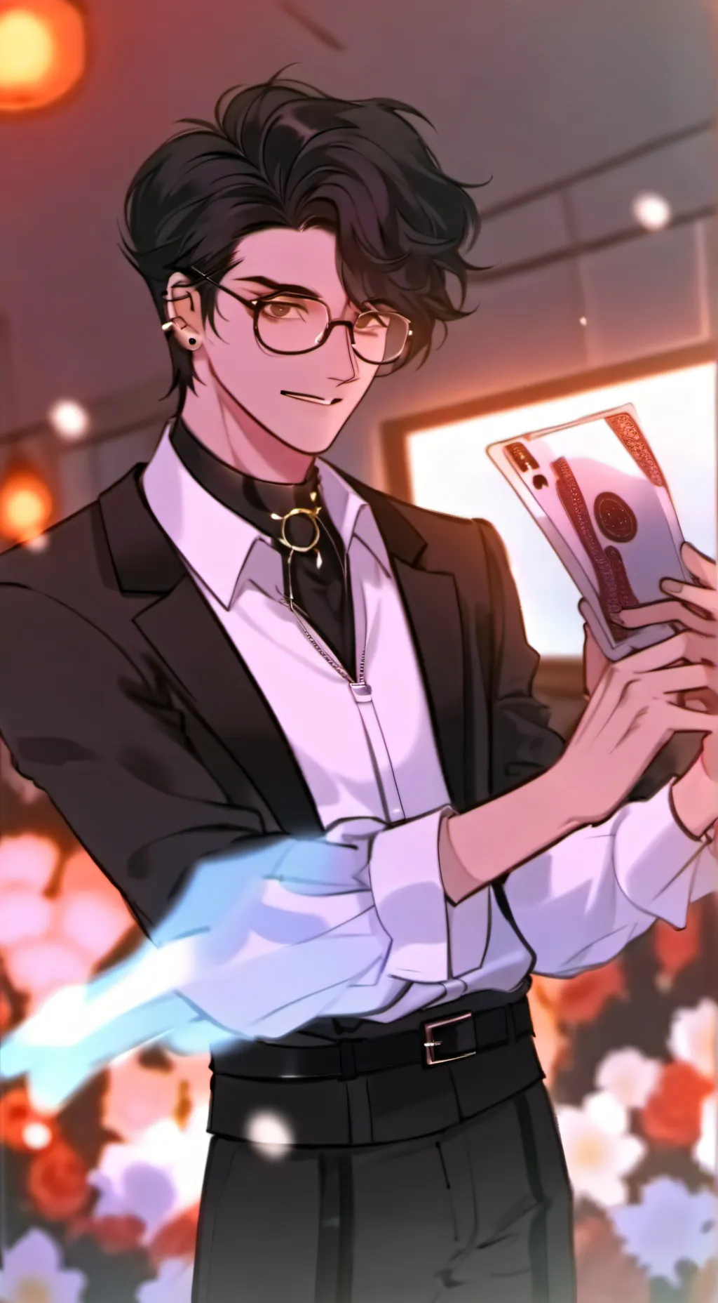 ai character: {♡ERIC ♡} background