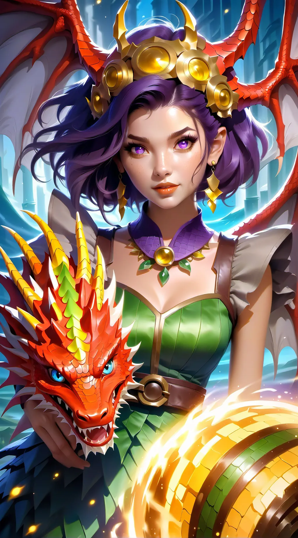 ai character: yuri background