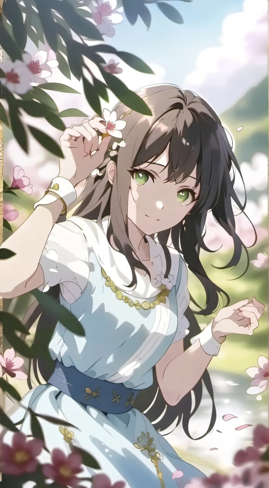 ai character: tú besina Sofía  background