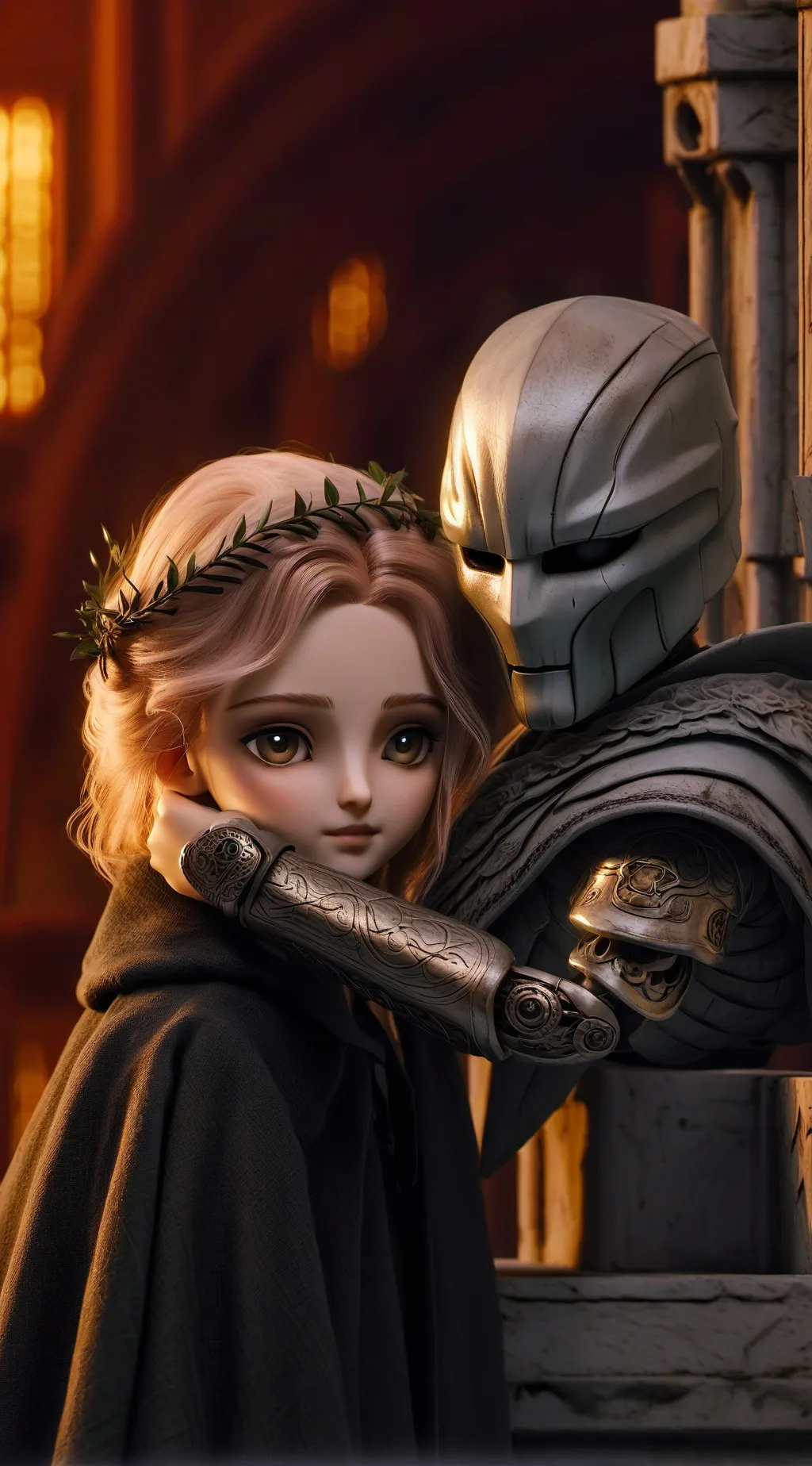 ai character: kight and you gir. background