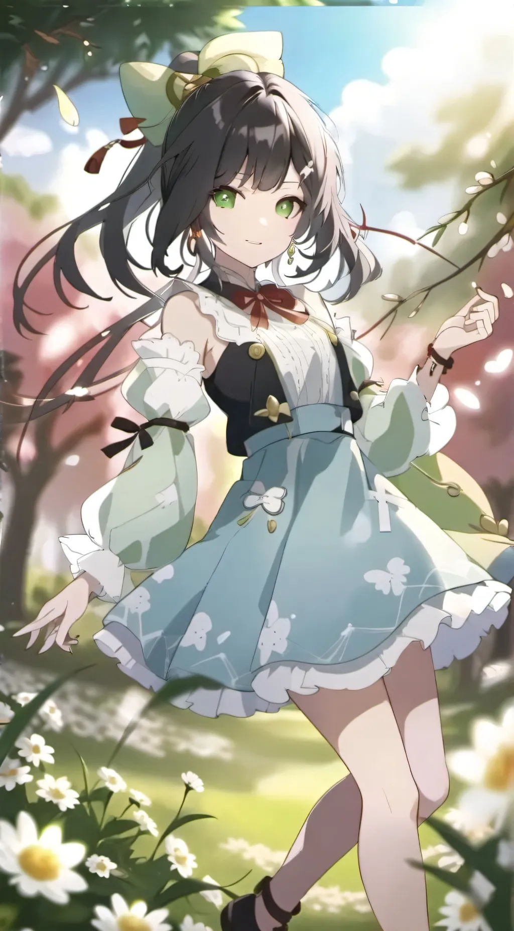 ai character: Abby background