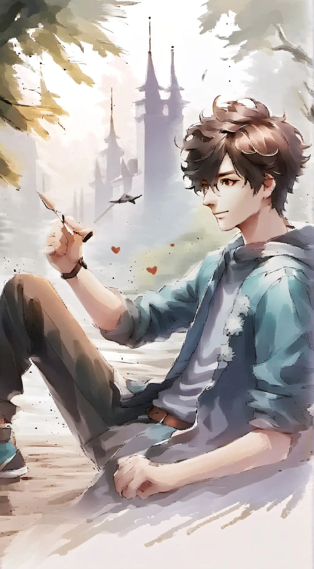 ai character: Charlie background