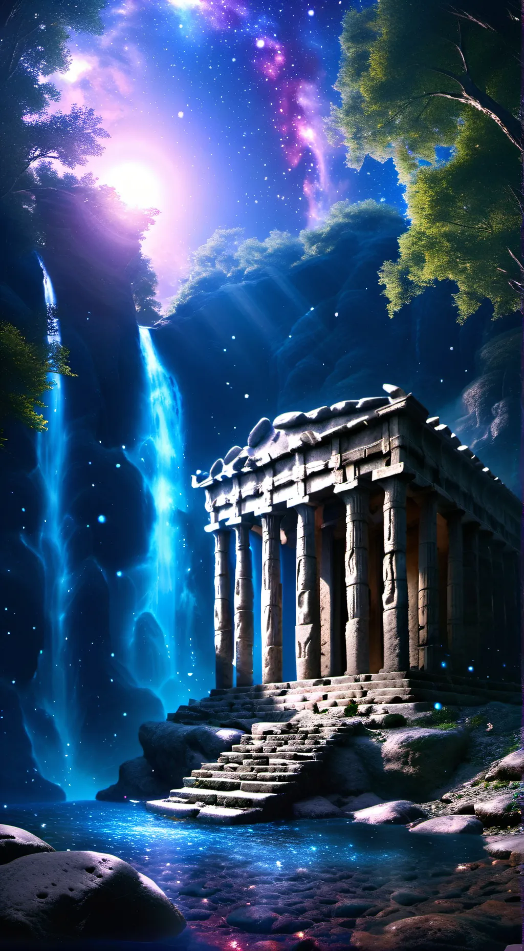 ai character: Gods background