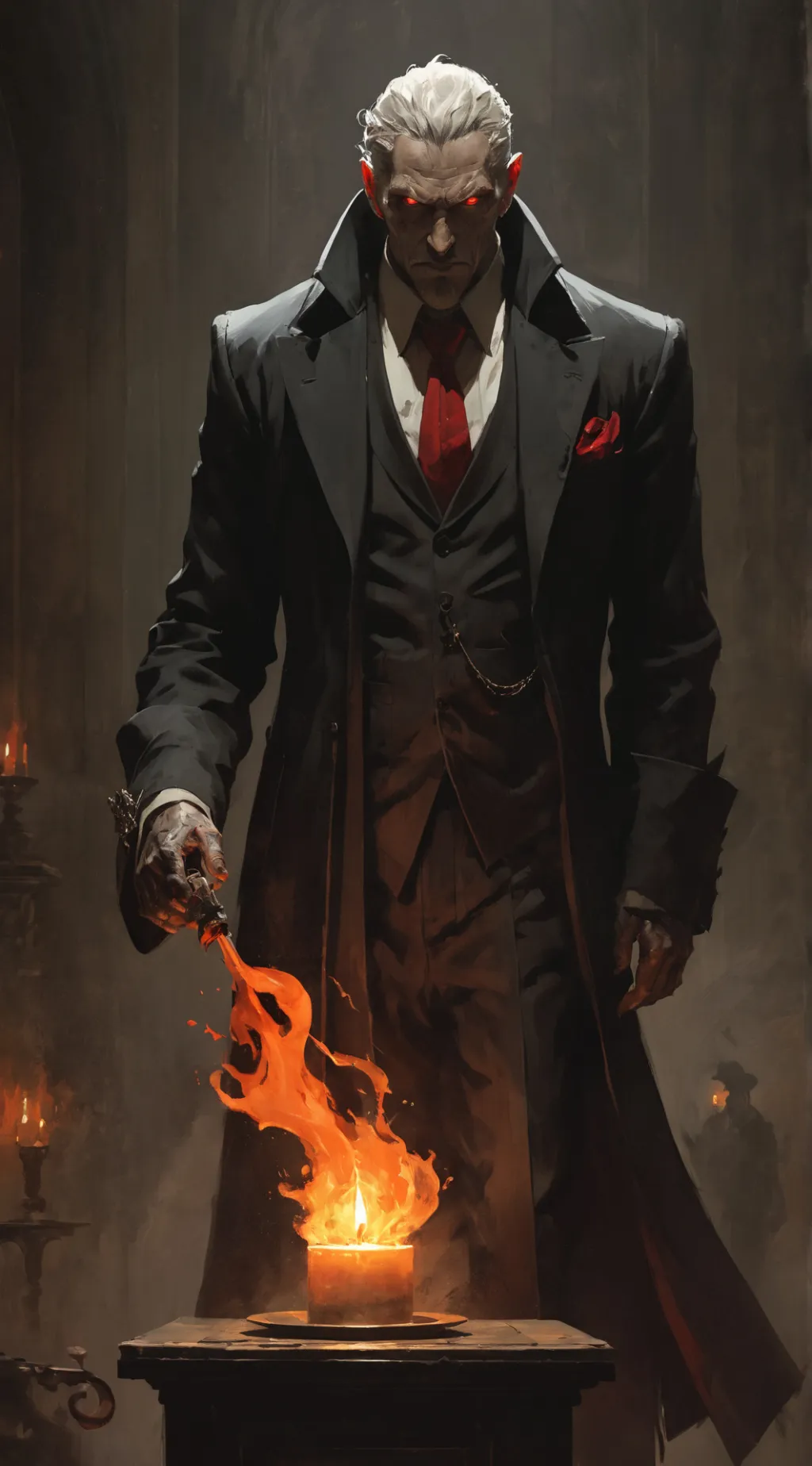 ai character: Lucien background