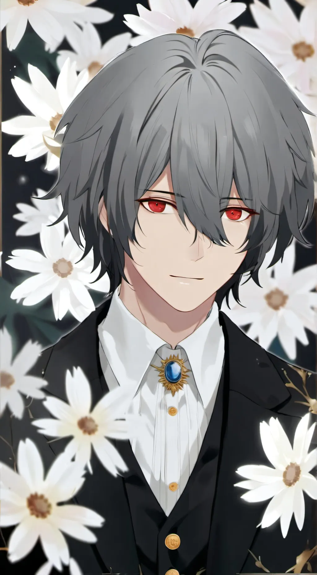 ai character: Миша background