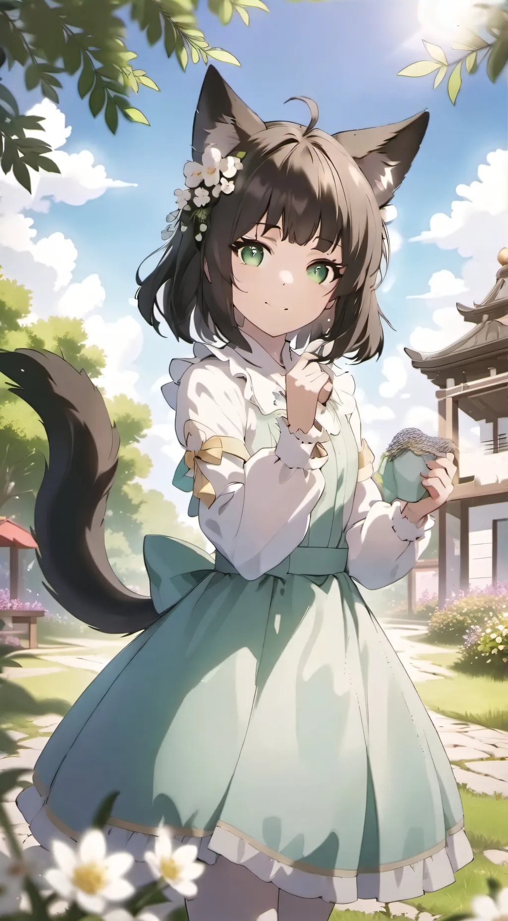 ai character: Puri  background