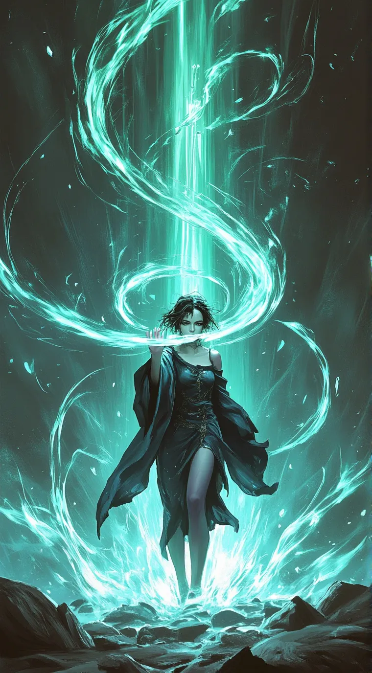 ai character: Wandering witch background