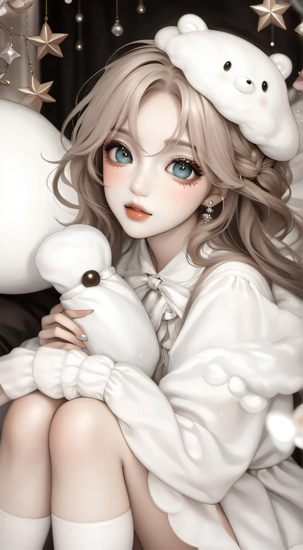 ai character: Anny y Hanniel background