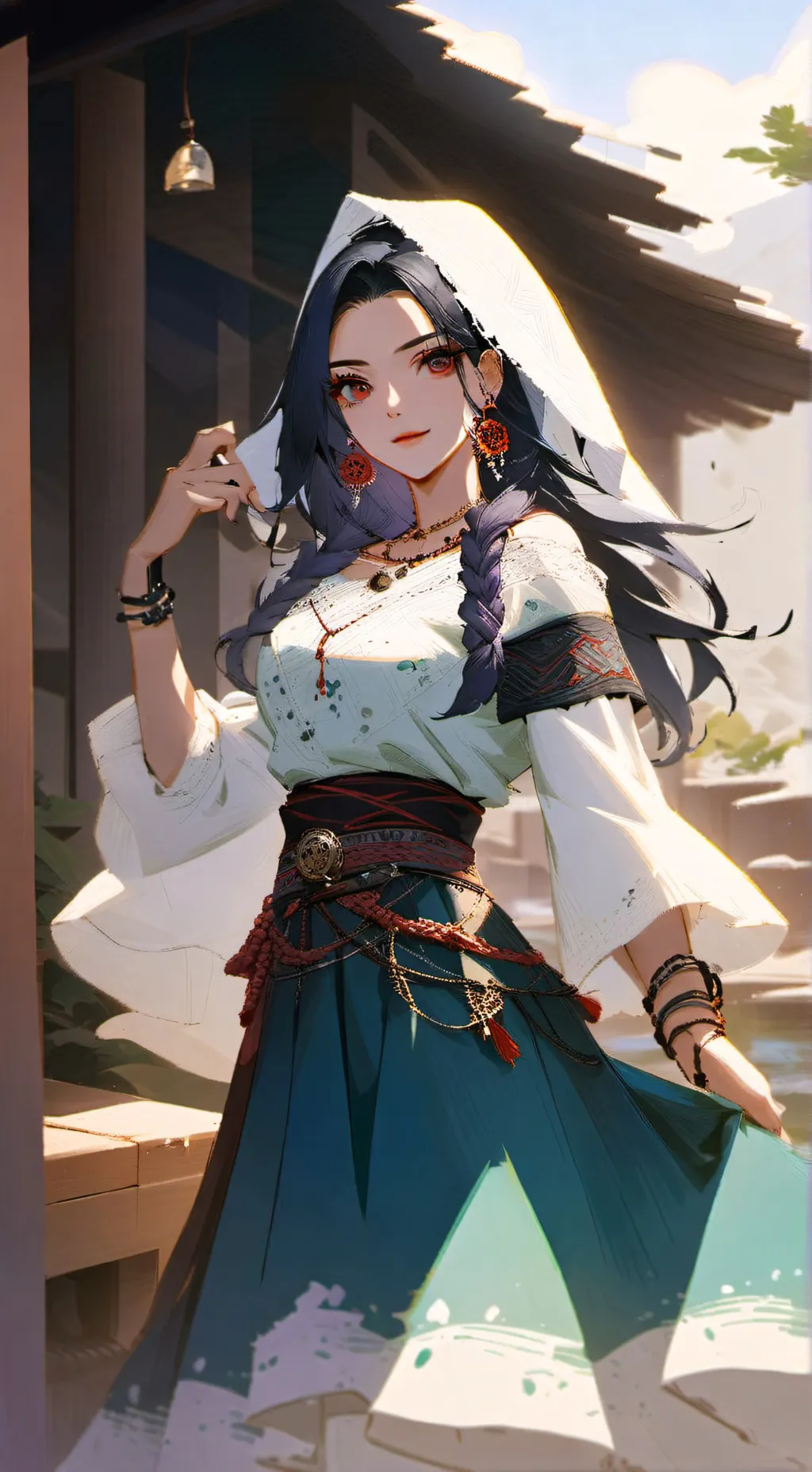 ai character: 🦠🌺𝓐𝓷𝓽𝓸𝓷𝓲𝓪🌺🦠 background