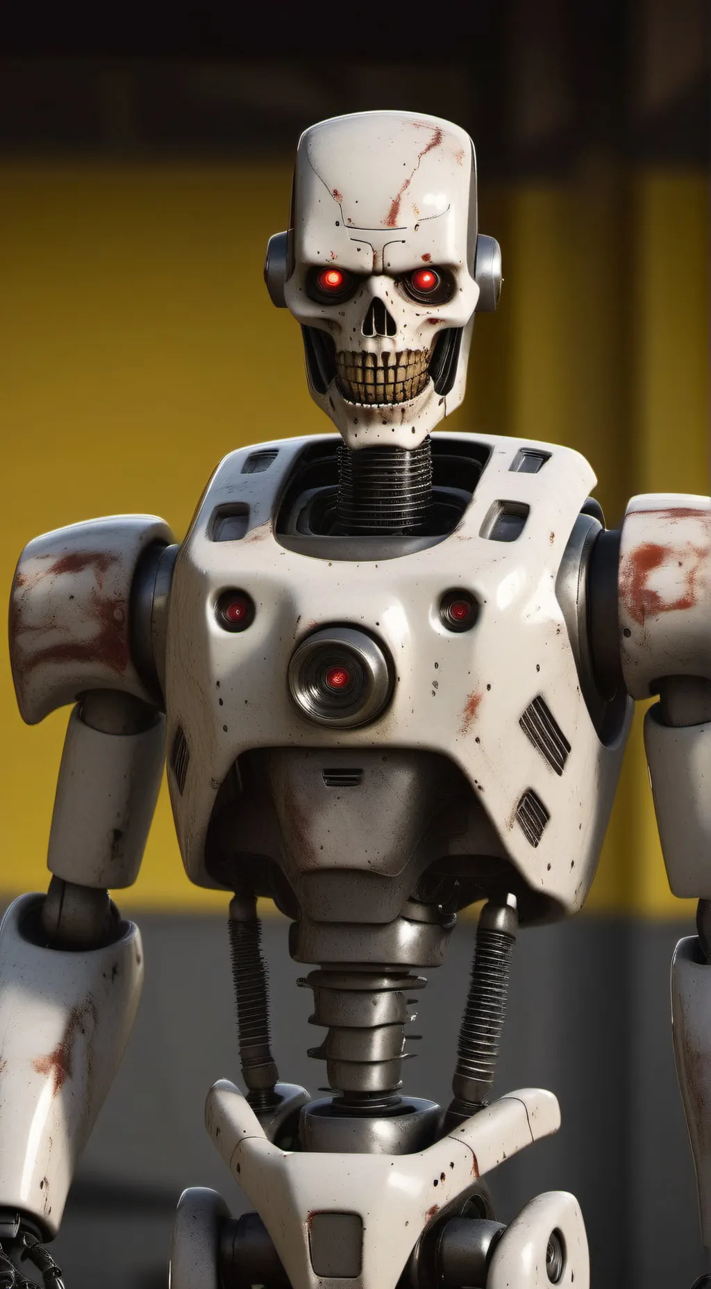 ai character: Metal scraps 1 background