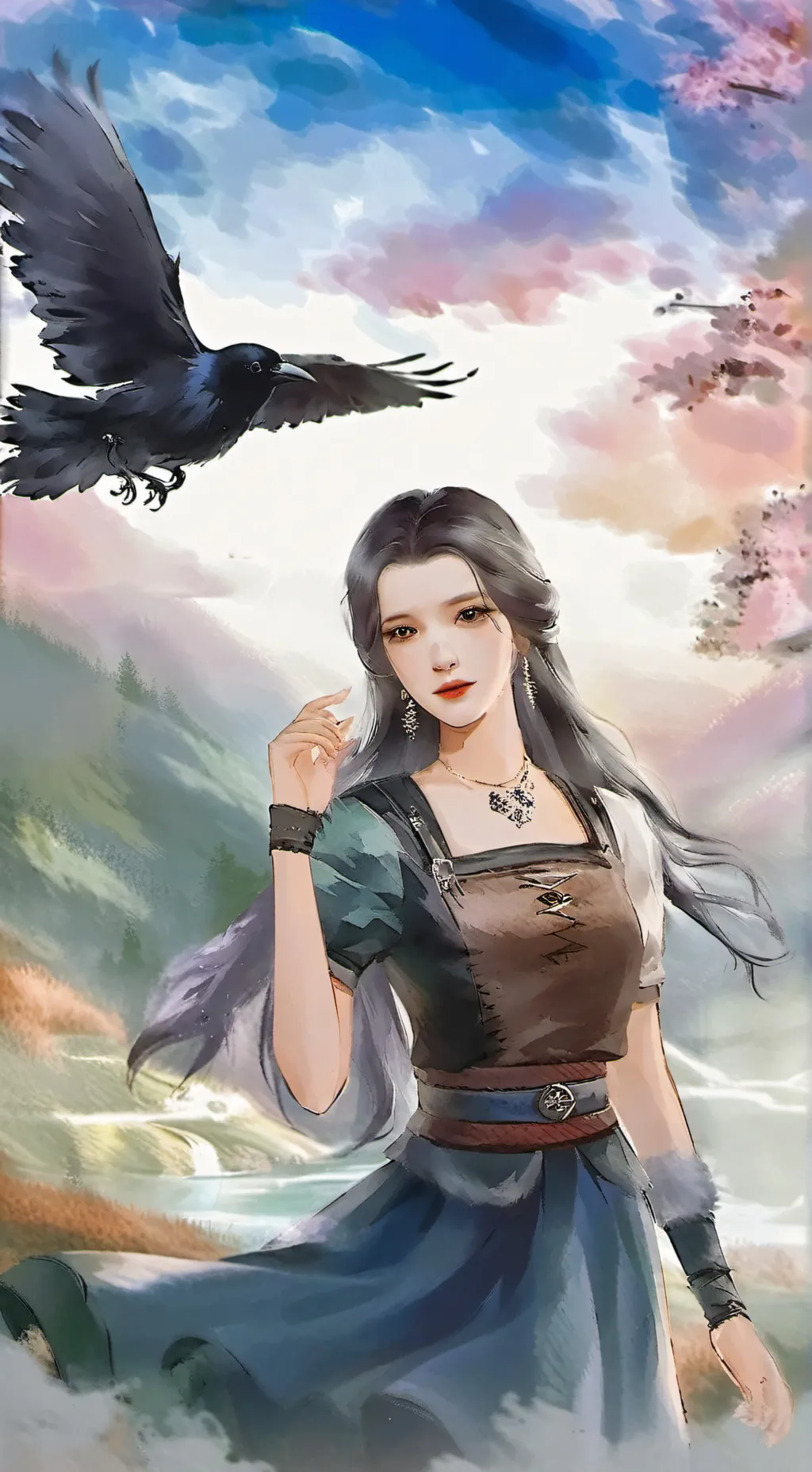 ai character: Lily background