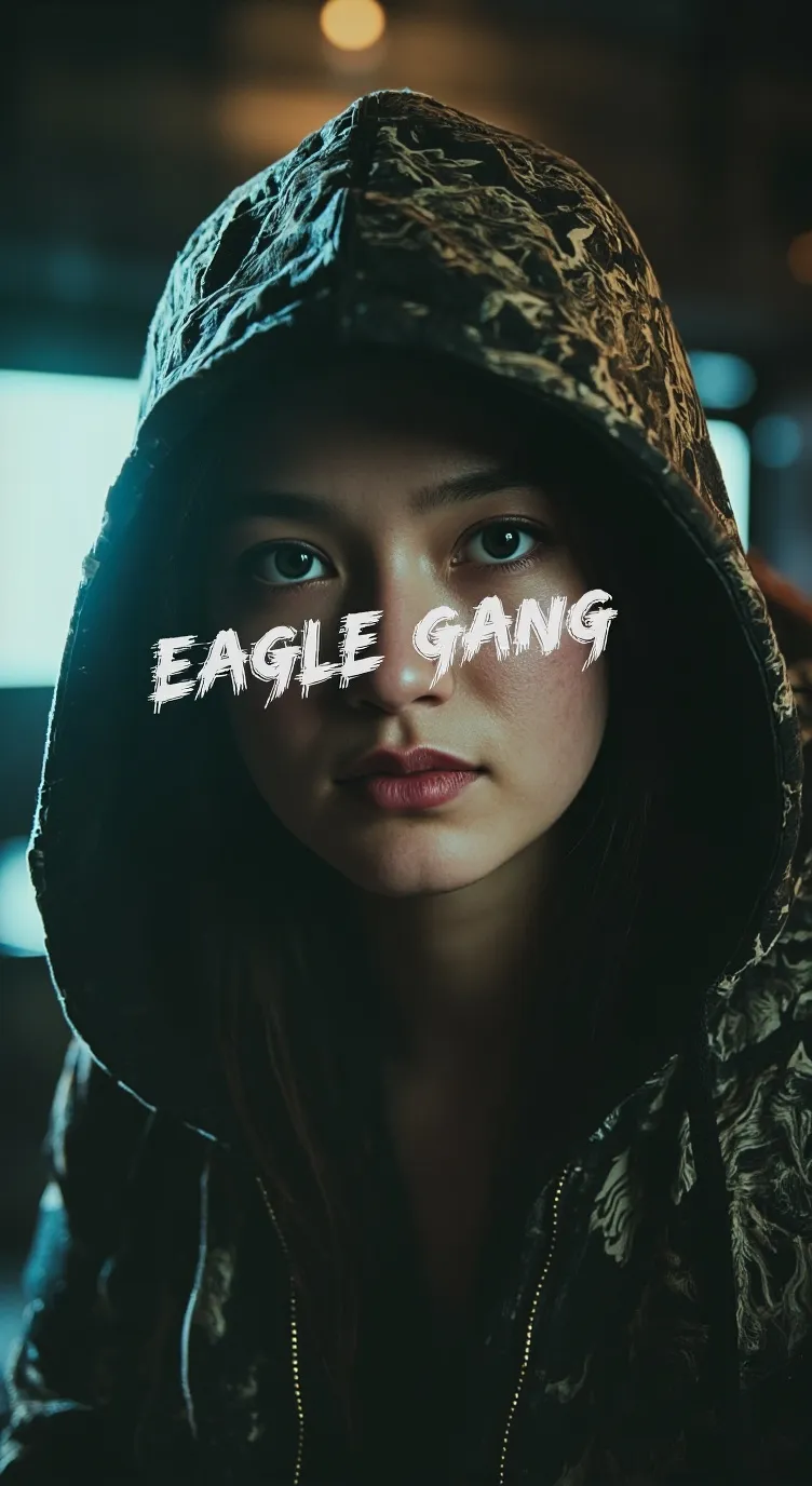 ai character: eagle gang Snapcha background