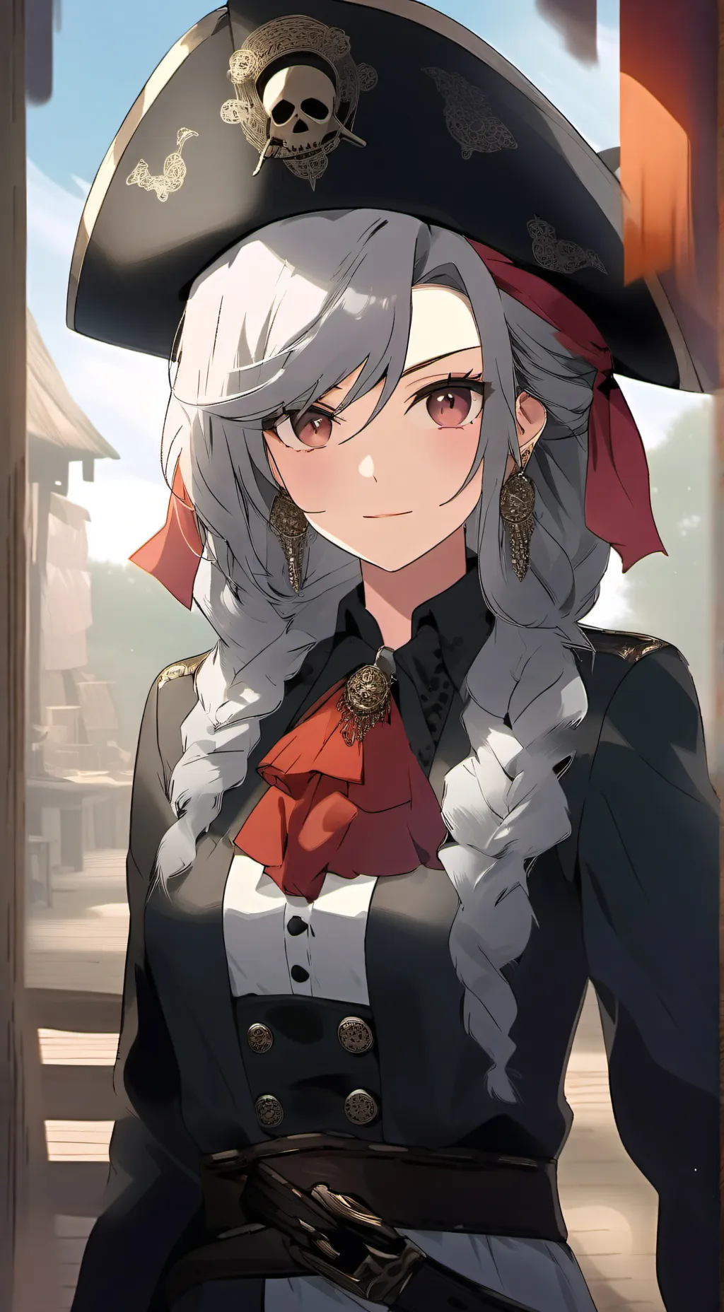 ai character: emma  background