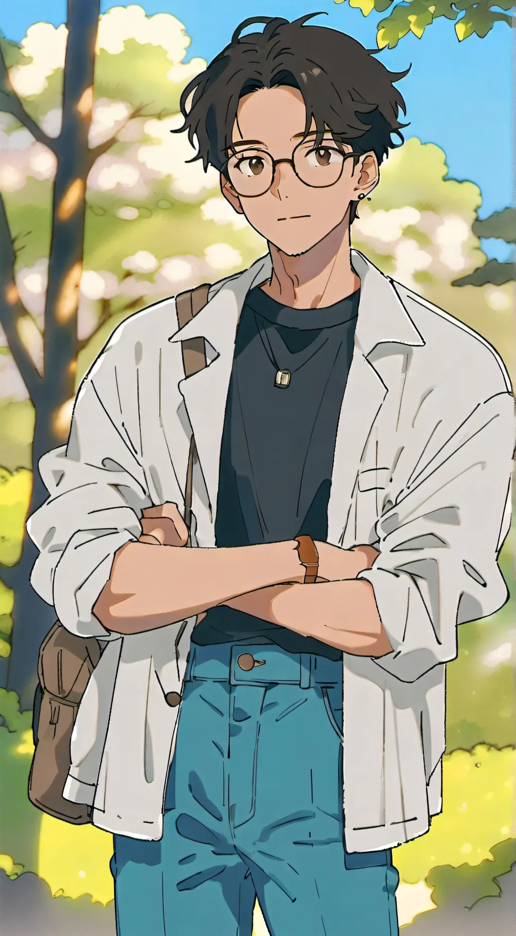 ai character: Flo background