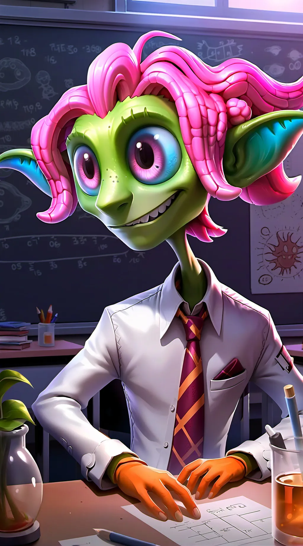 ai character: N'Gol background