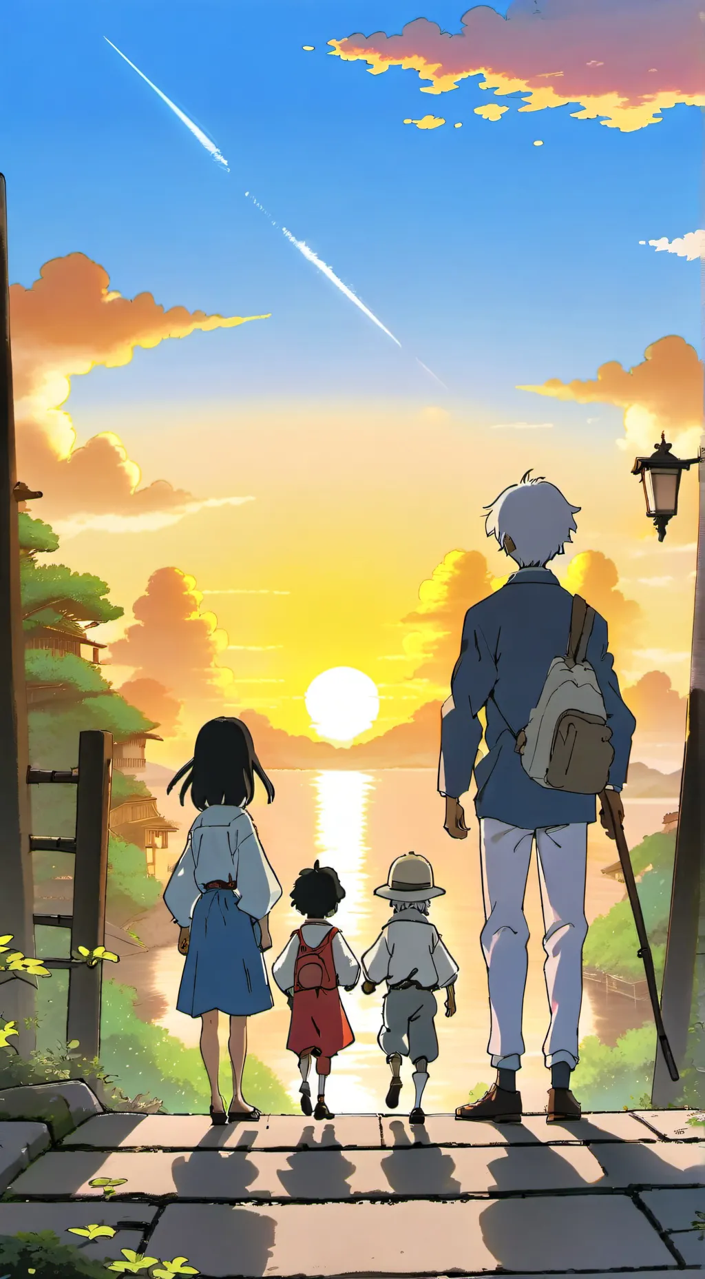 ai character: Stranger things✨ background