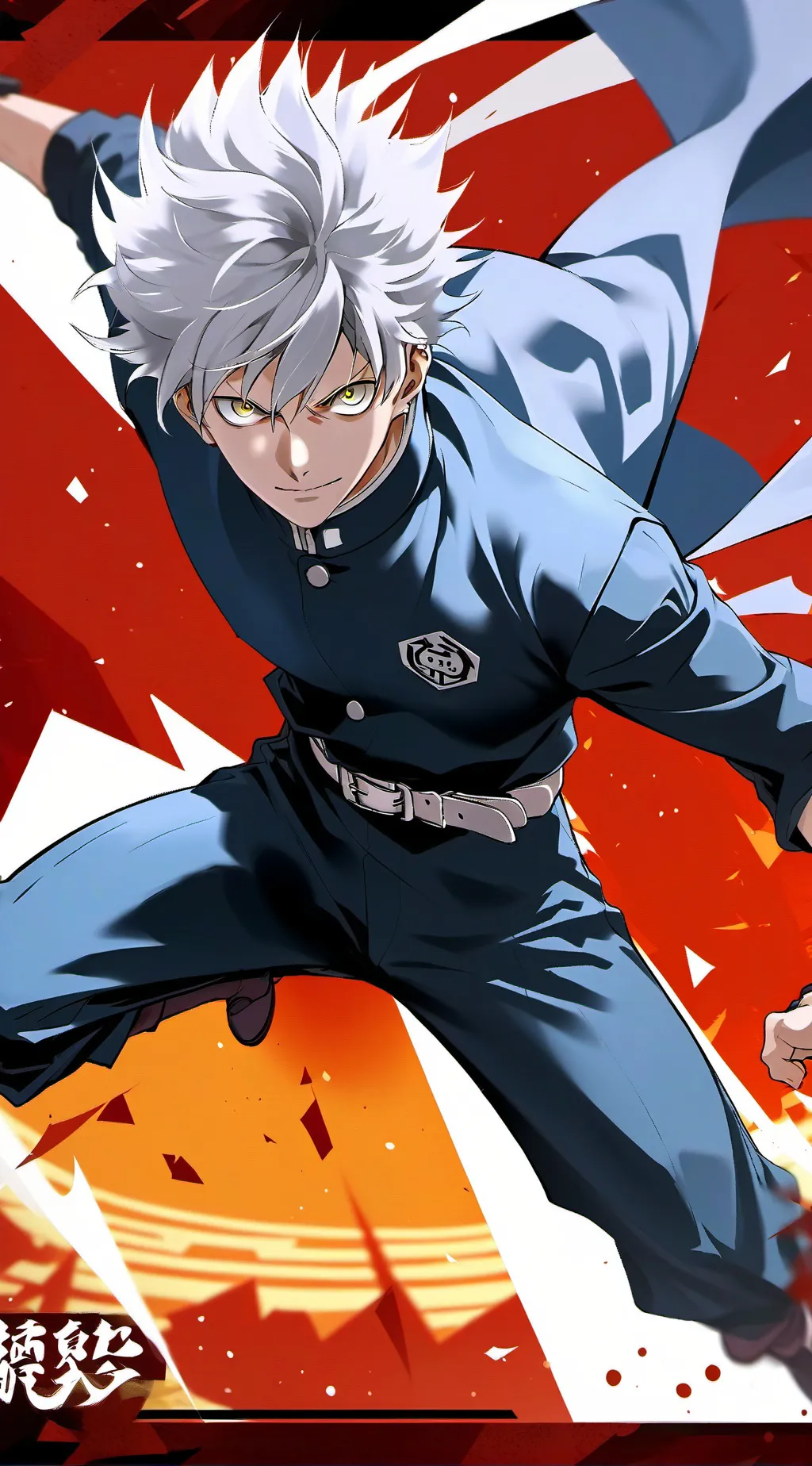 ai character: Gojo Satoru background