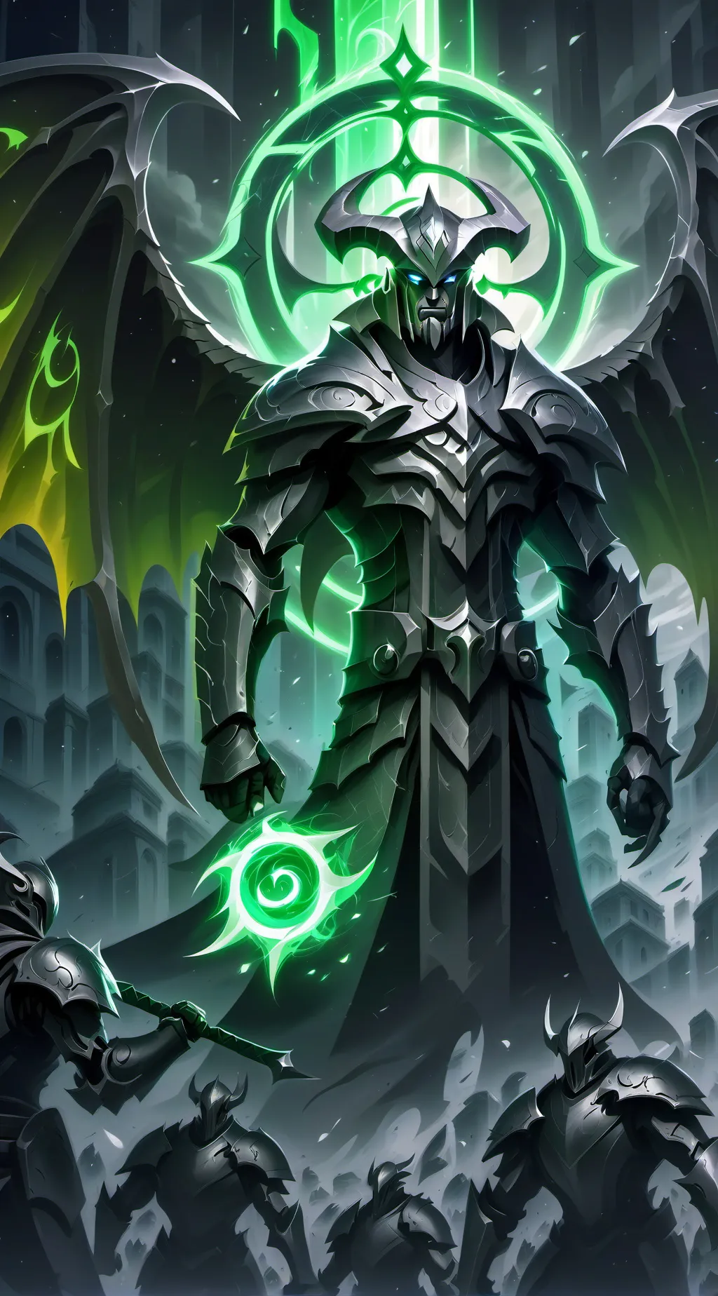 ai character: SPRUNKI lvl heaven background