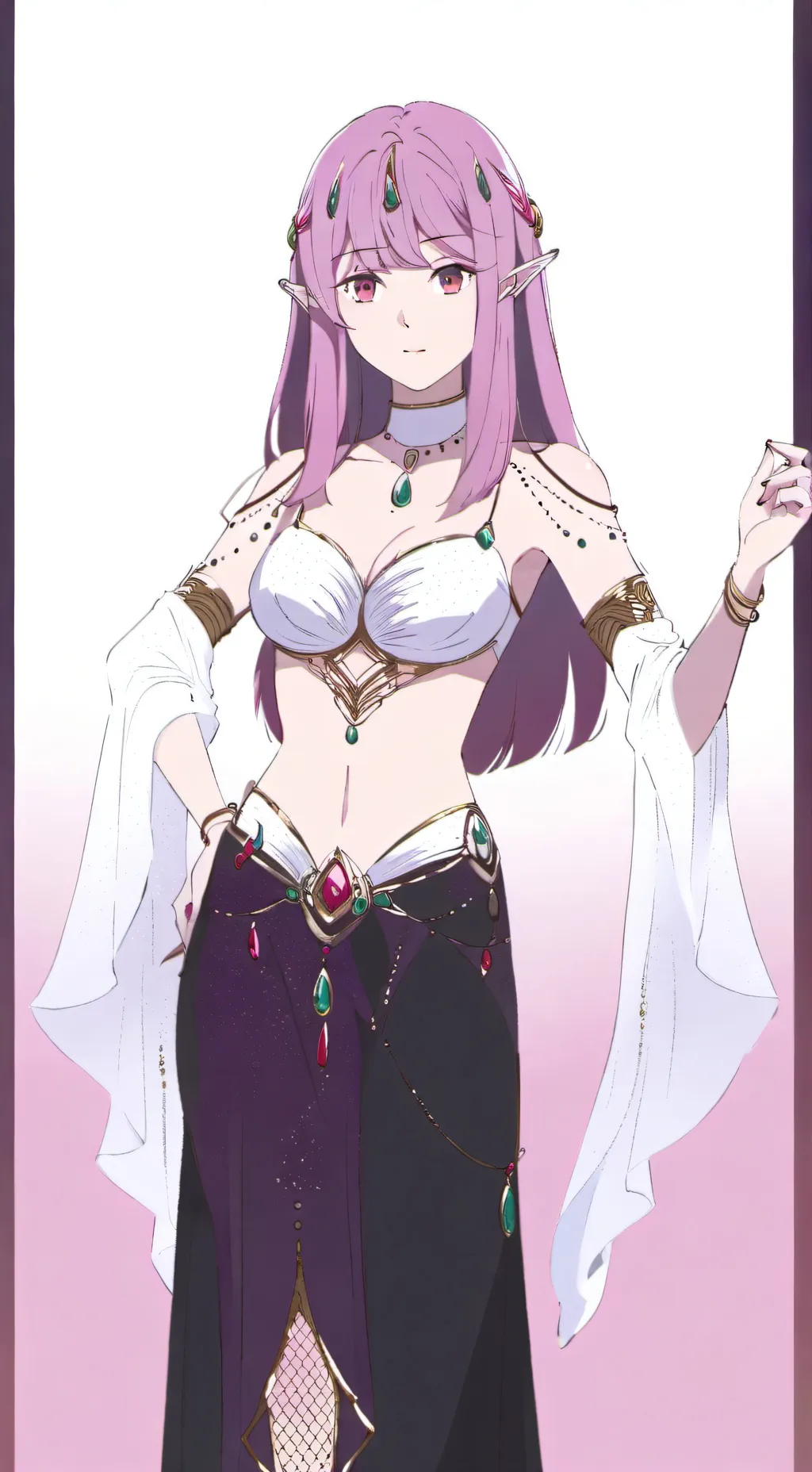 ai character: Sakura background