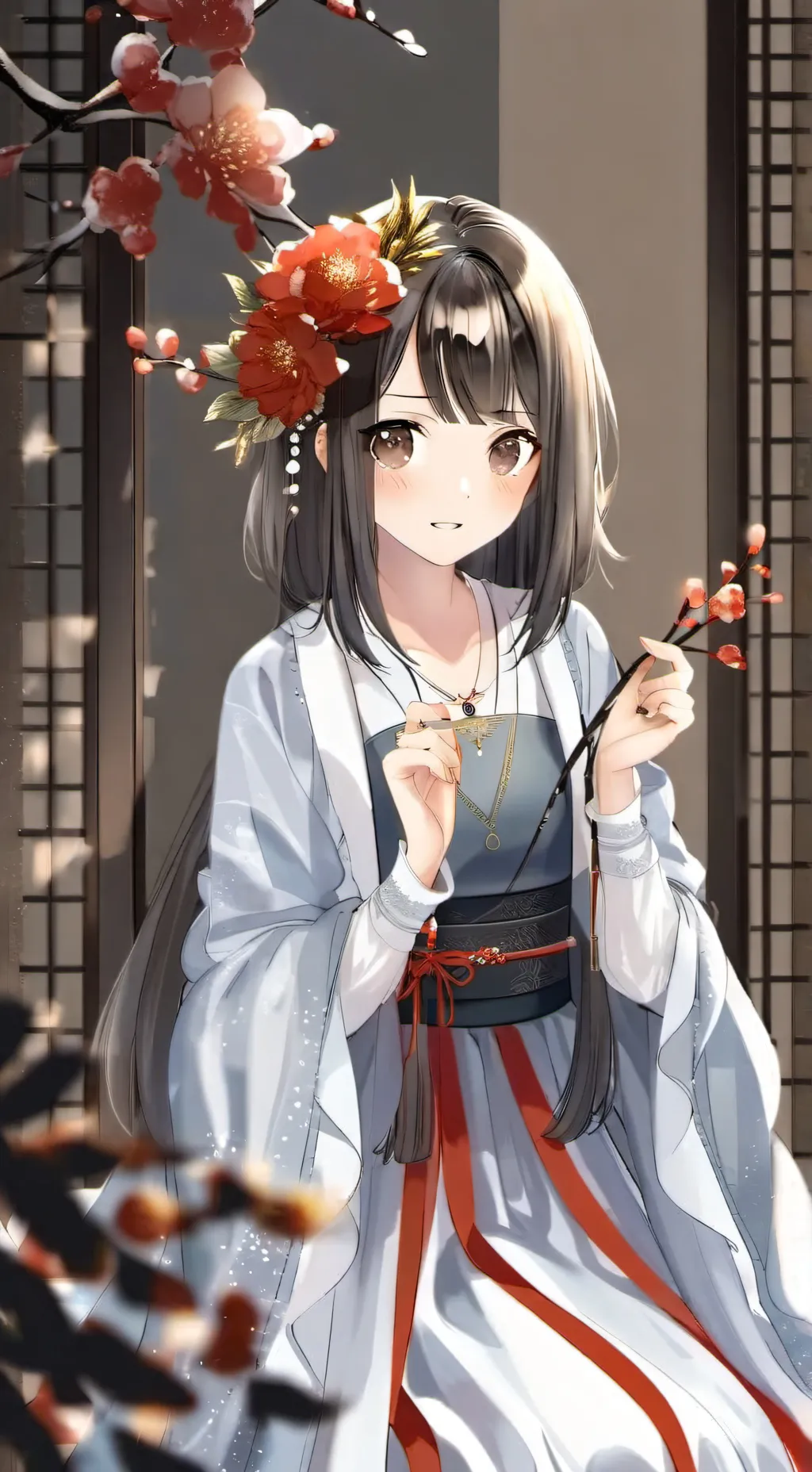 ai character: Oriana Katsuhawa background