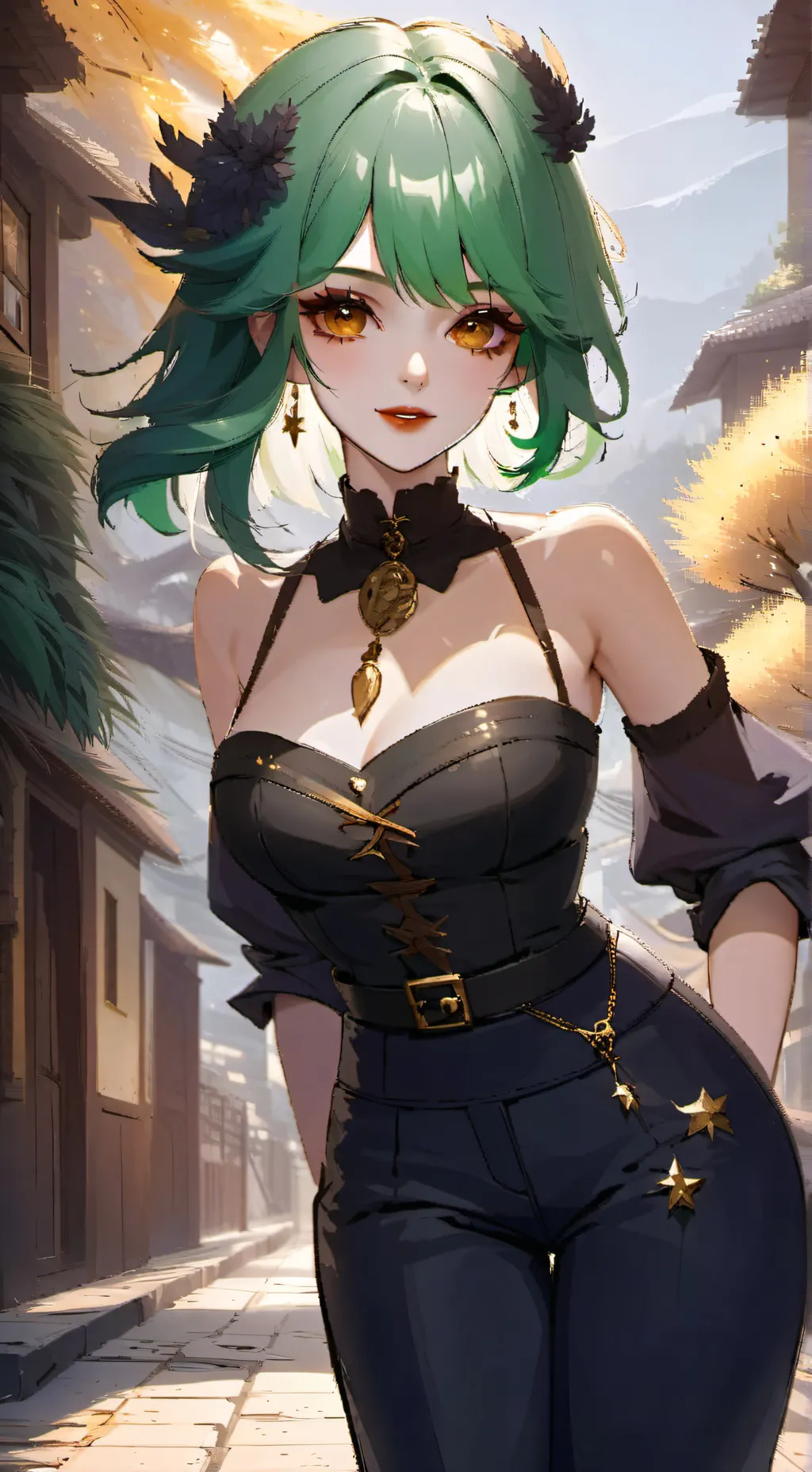 ai character: Pees self background