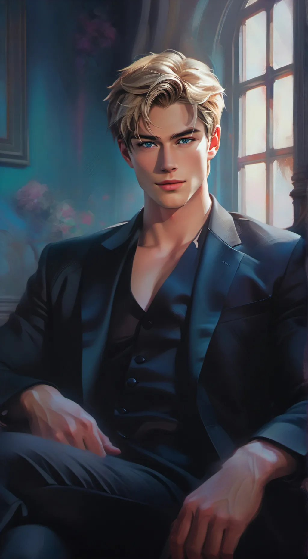 ai character: ☠️🚩Daínn🚩☠️ background